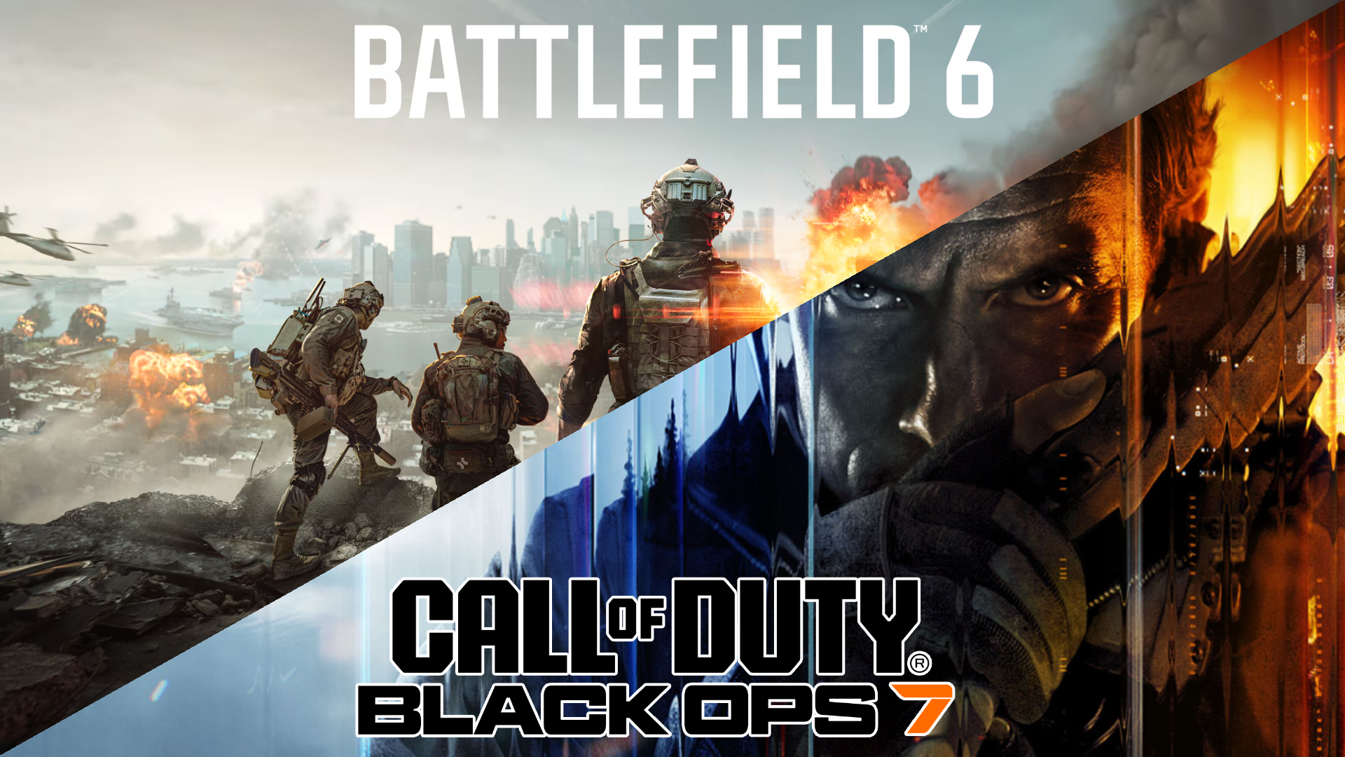 Battlefield 6 и Call of Duty Black Ops 7