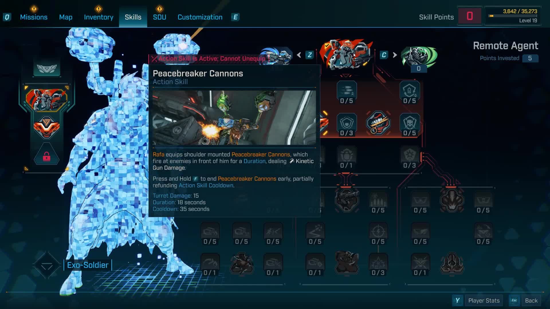 Borderlands 4 скриншот сборки персонажа.