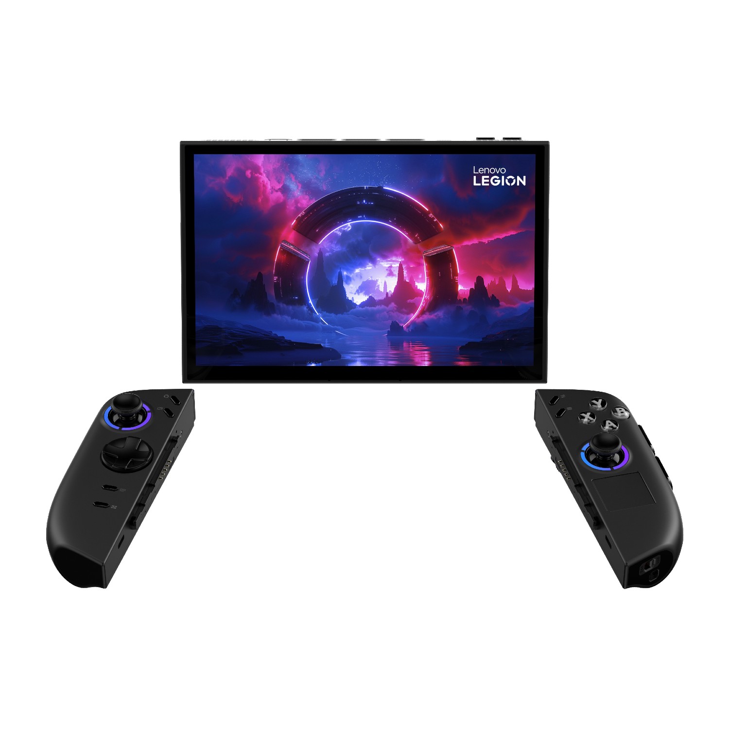 Прототип Lenovo Legion Go (Gen 2) на белом фоне.