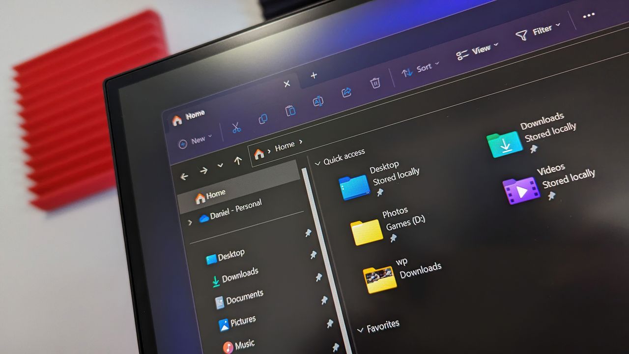 Windows 11: Microsoft освежает File Explorer новым цветом для темной темы