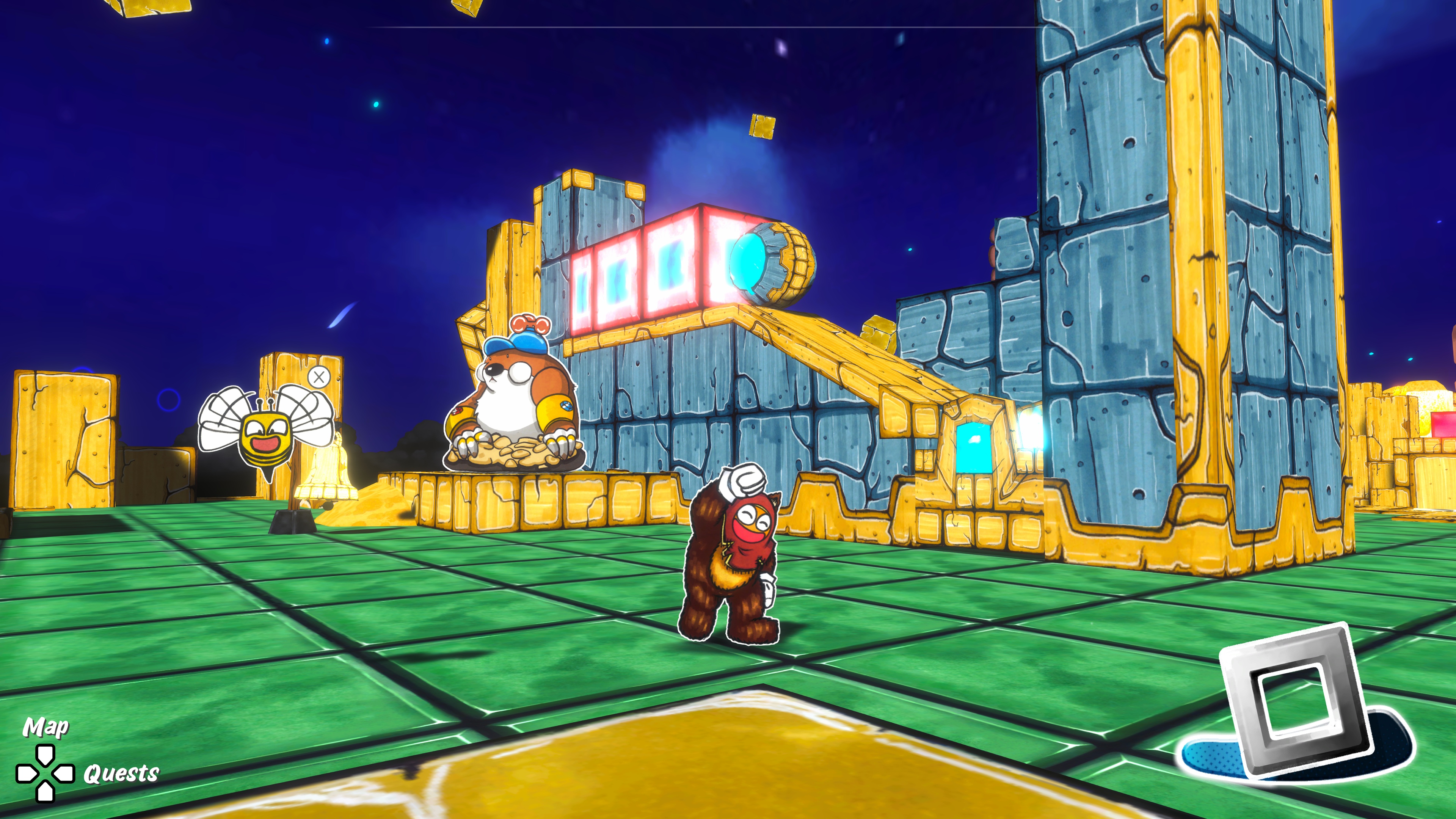 Скриншот игры Ruffy and the Riverside на Xbox Series X.