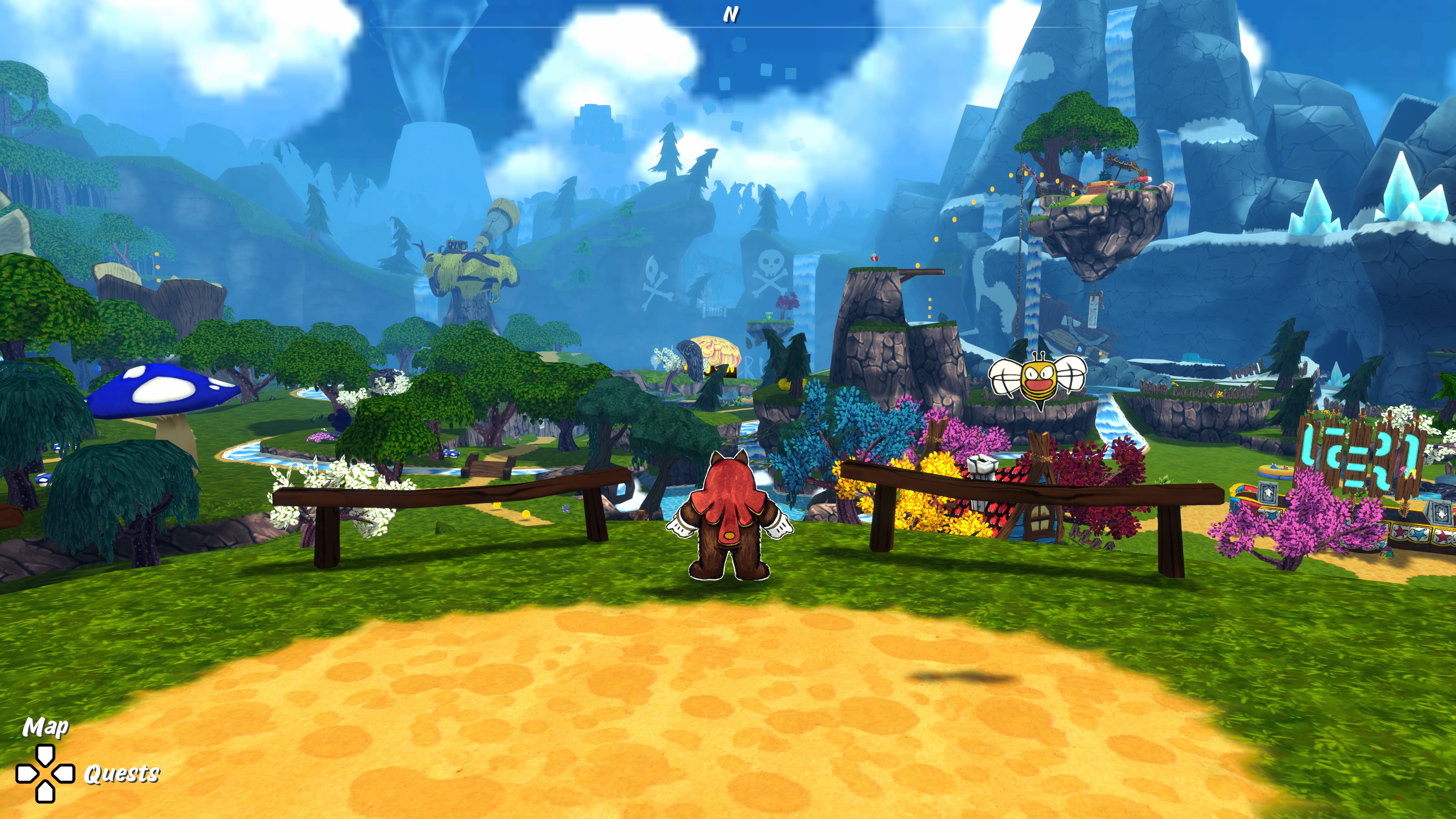 Скриншот игры Ruffy and the Riverside на Xbox Series X.