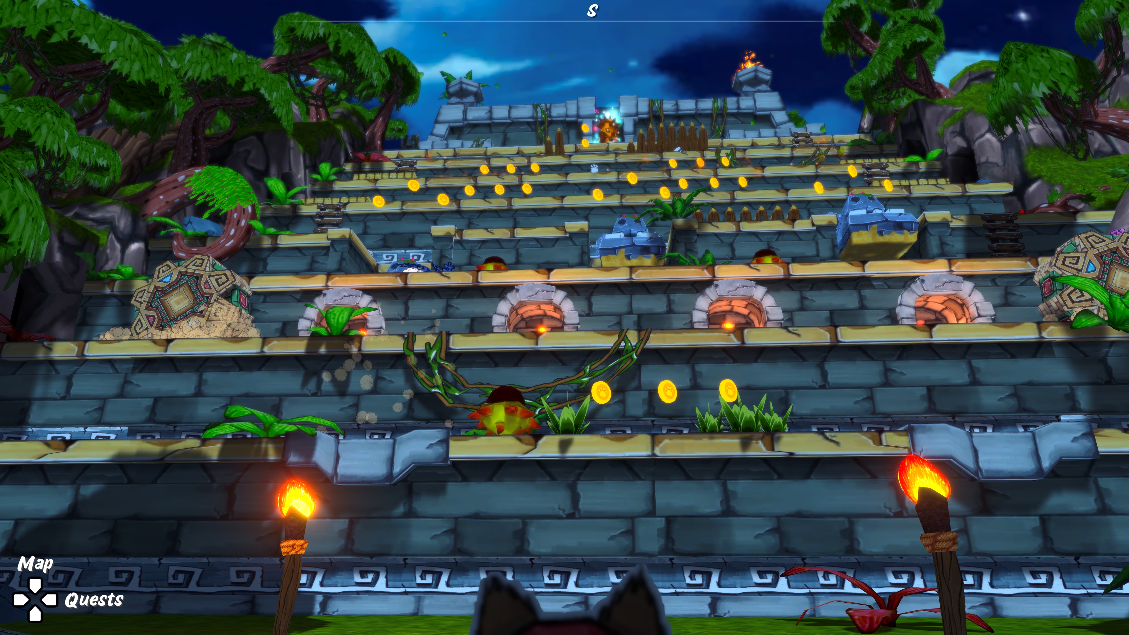Скриншот игры Ruffy and the Riverside на Xbox Series X.