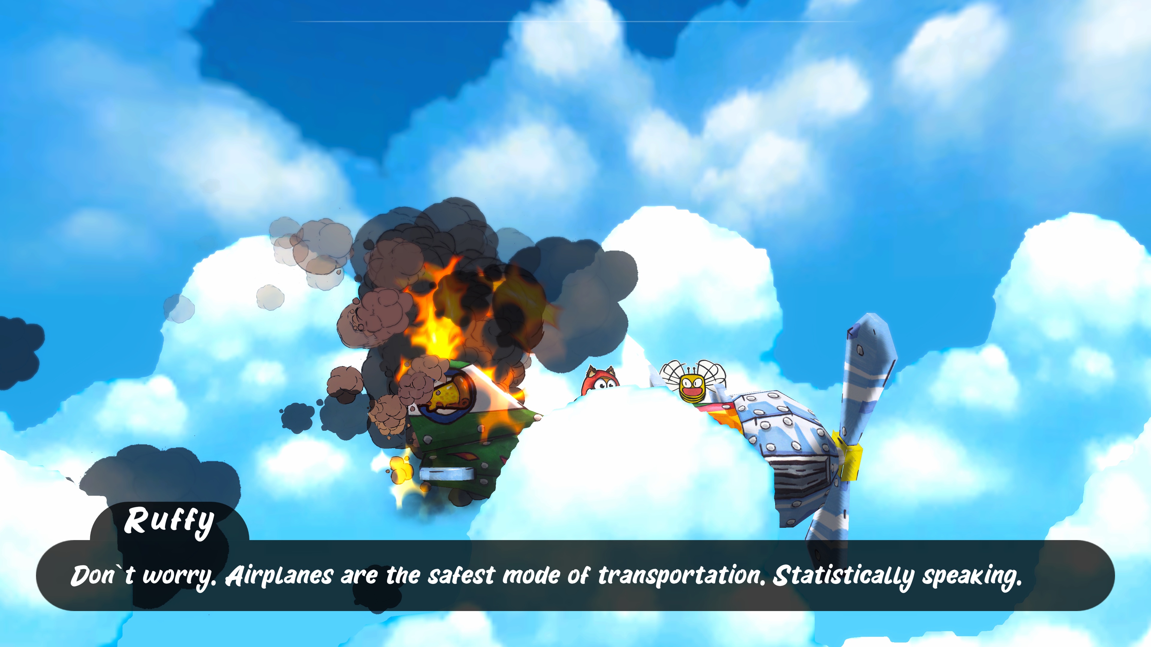 Скриншот игры Ruffy and the Riverside на Xbox Series X.