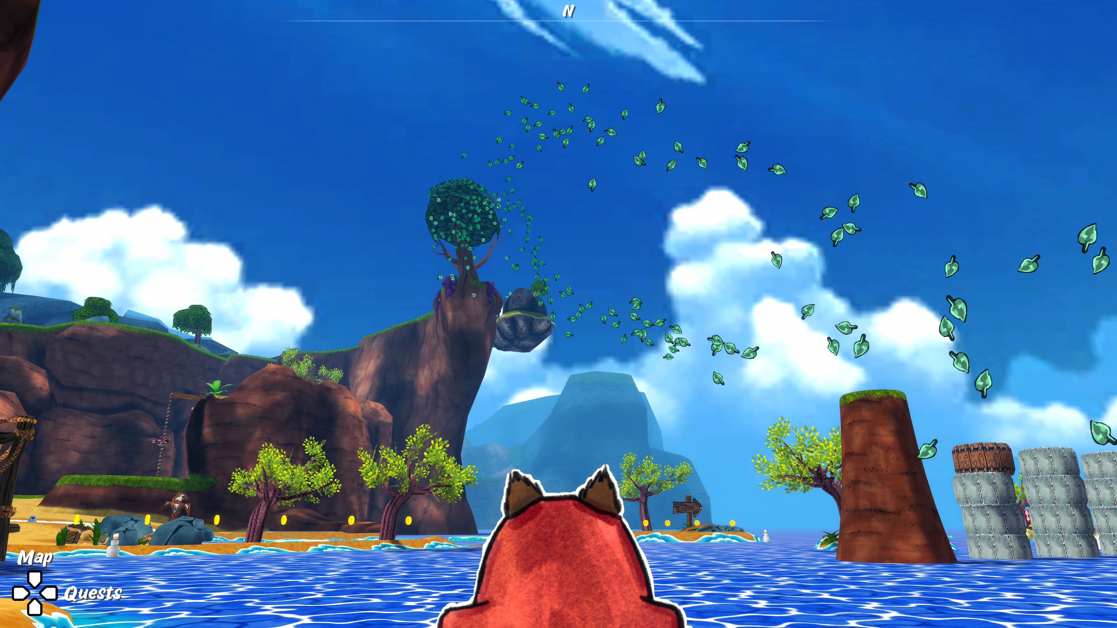 Скриншот игры Ruffy and the Riverside на Xbox Series X.