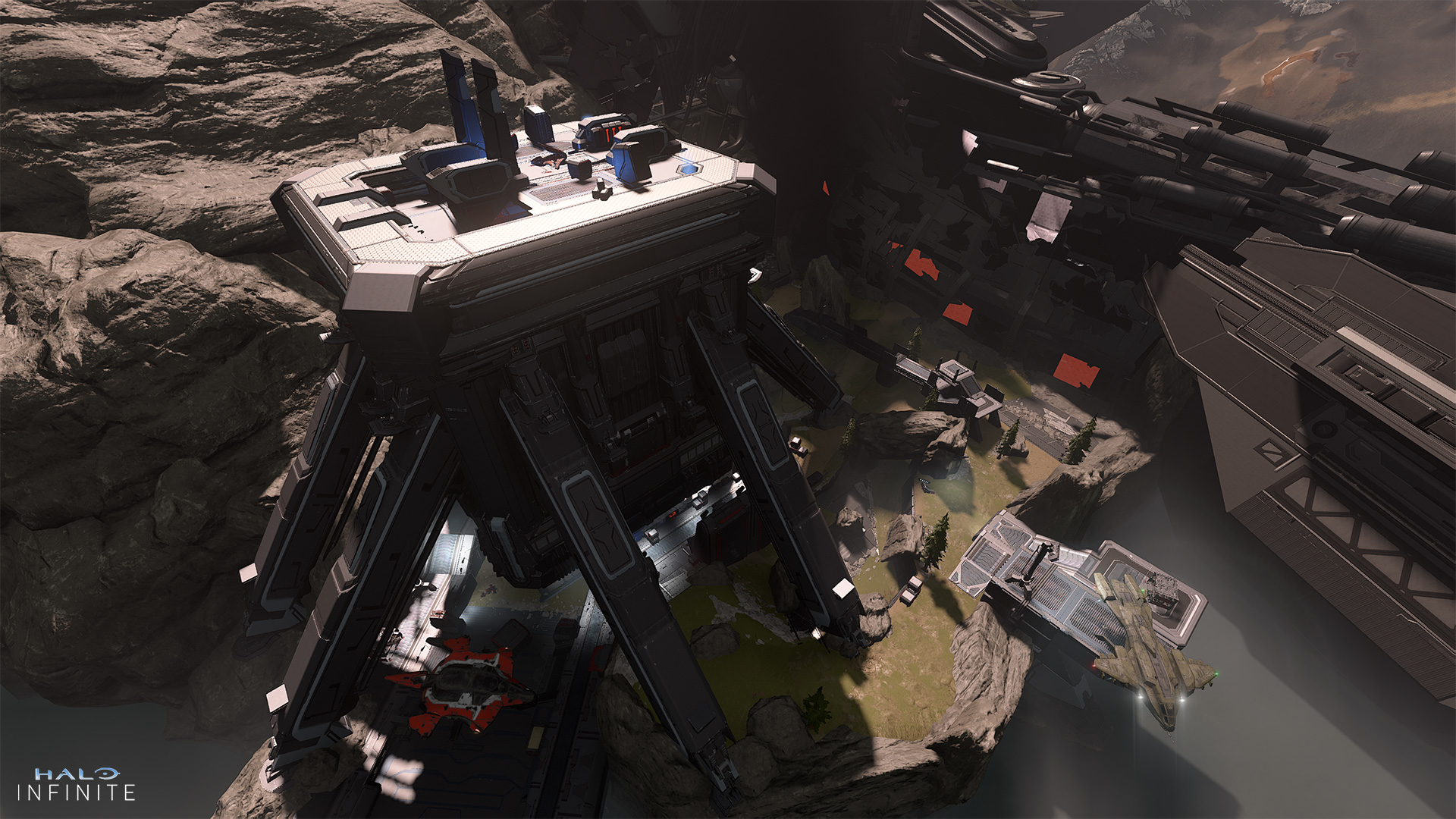 Три карты из Halo Infinite для игрового режима Invasion