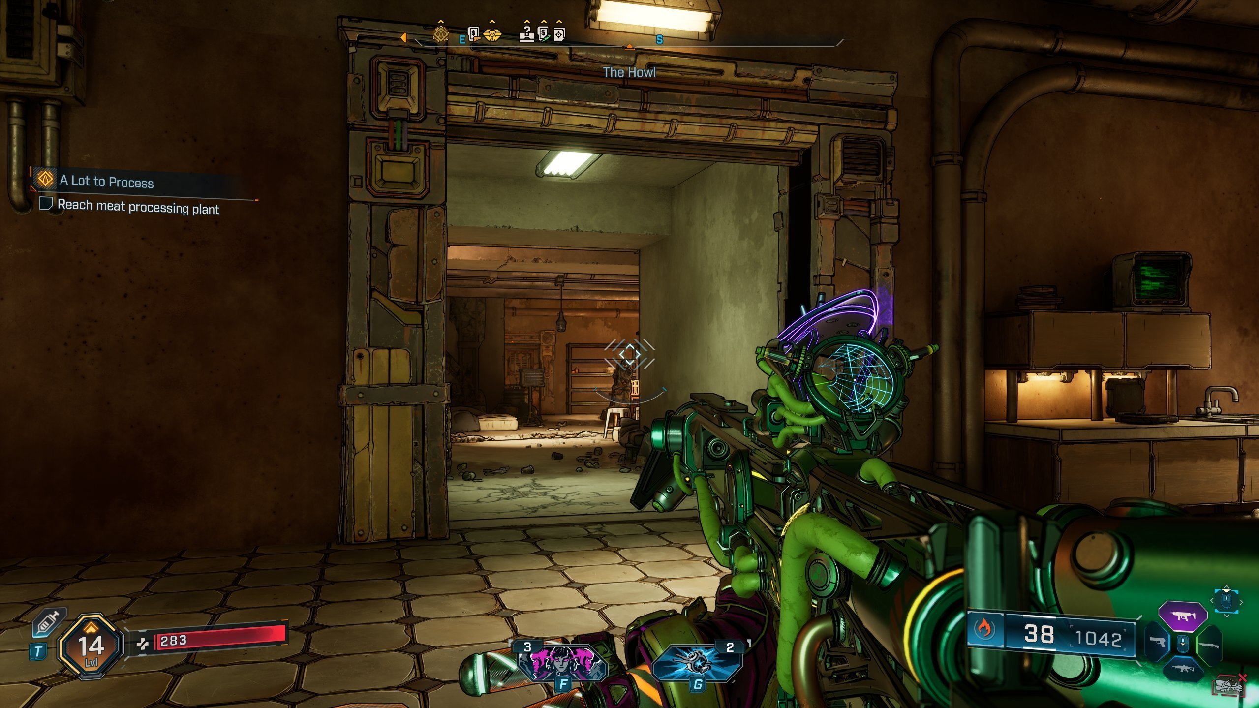 Comparison showing the FOV between PC and console