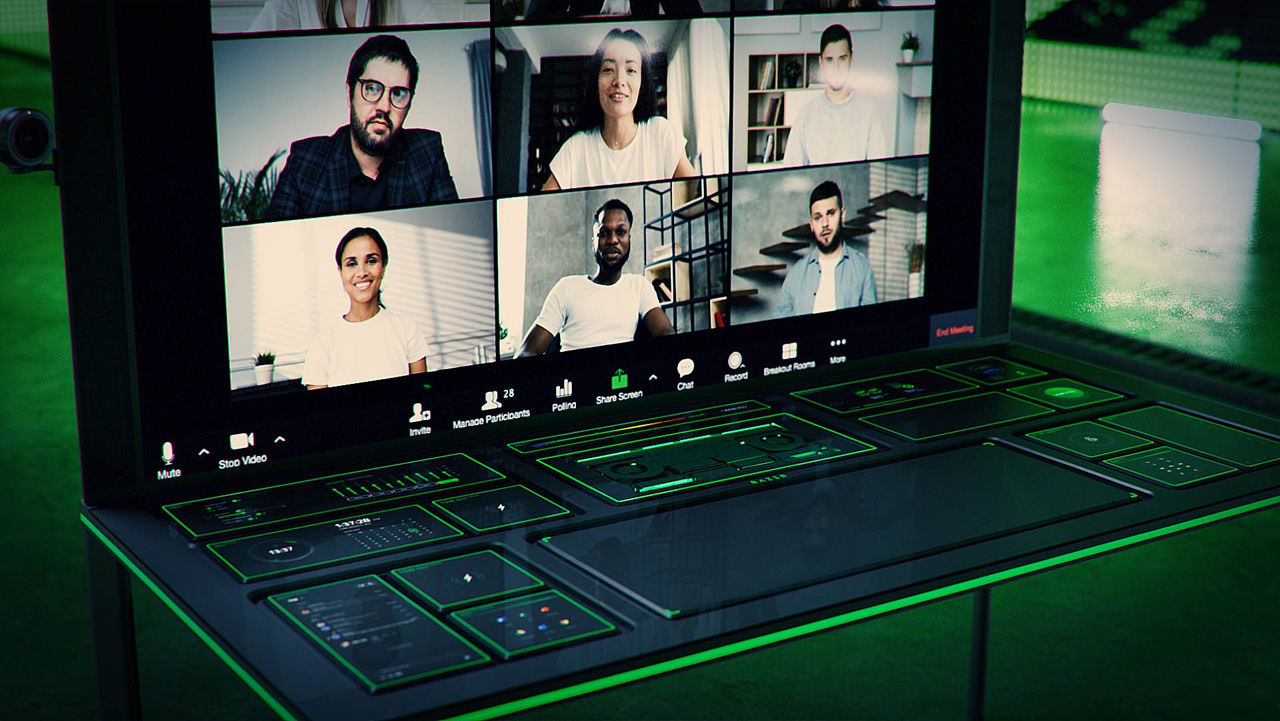 Концепт Razer Project Sophia на CES 2022