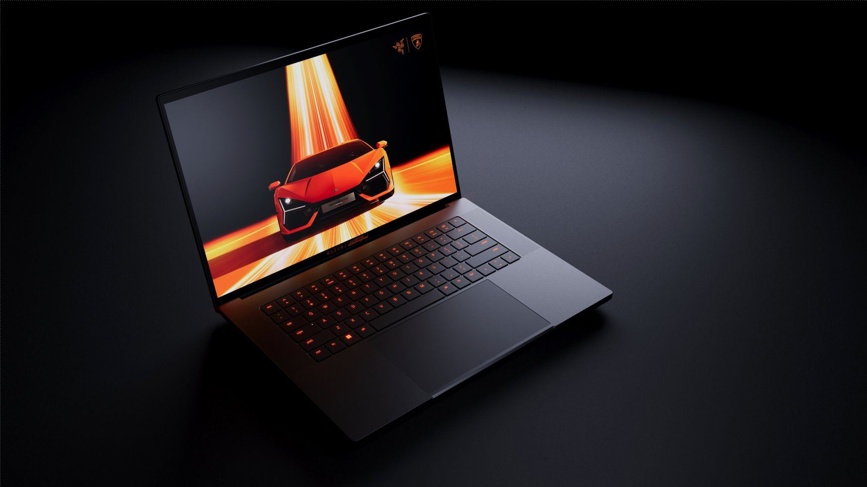 Изображение Razer Blade 16 x Automobili Lamborghini Edition.