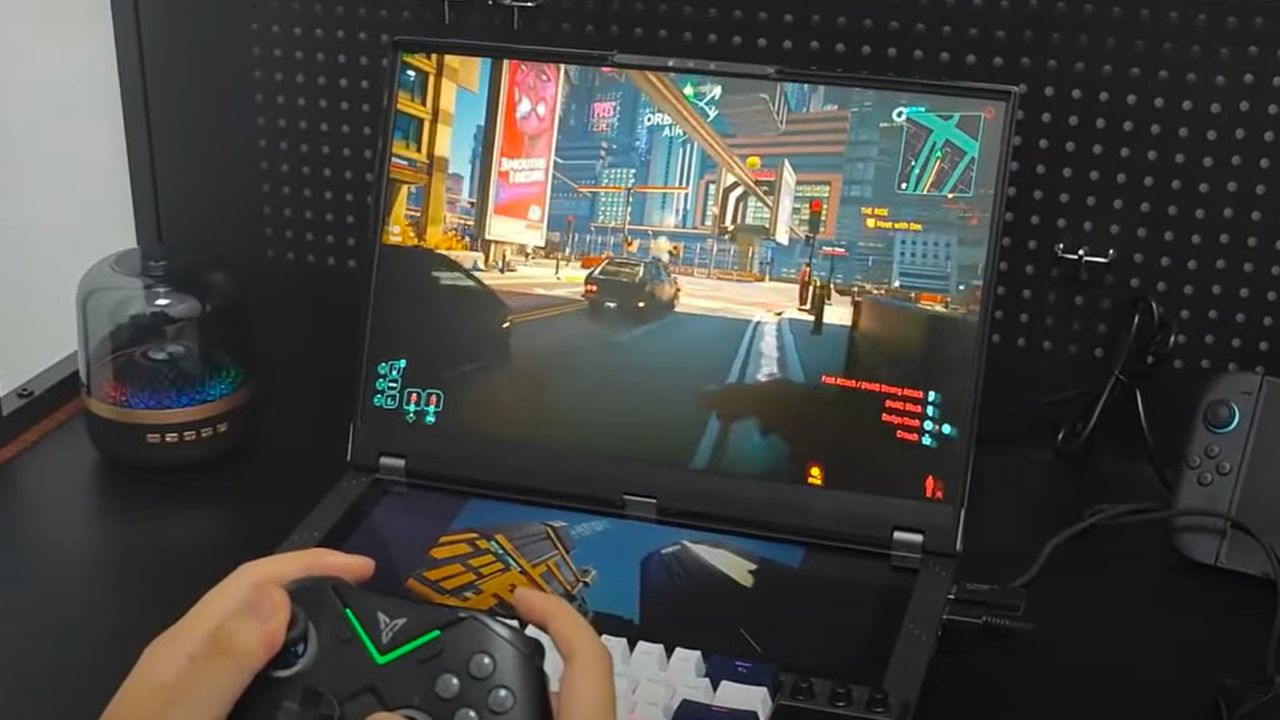 Уникальный двухэкранный игровой ноутбук дешевле 1000 долларов? Это может быть реальностью!