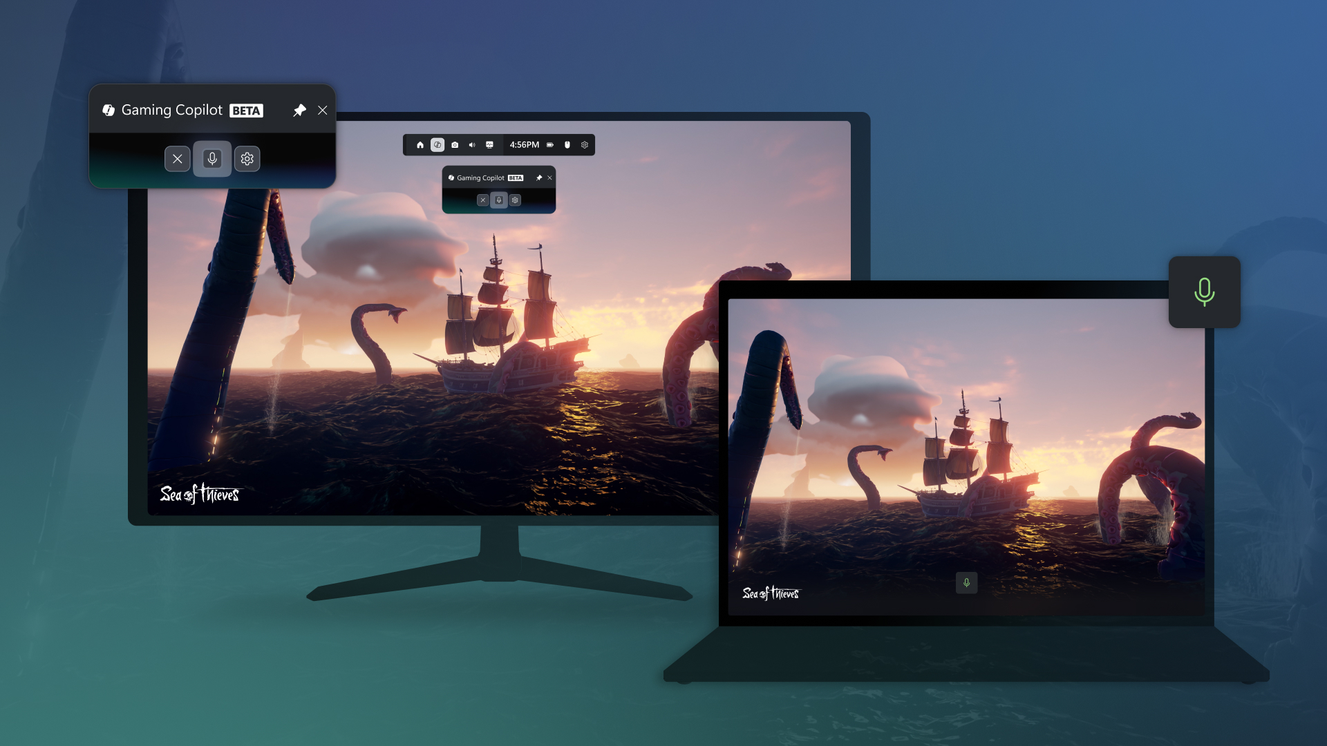 Скриншот игрового компаньона Xbox Gaming Copilot на базе ИИ.