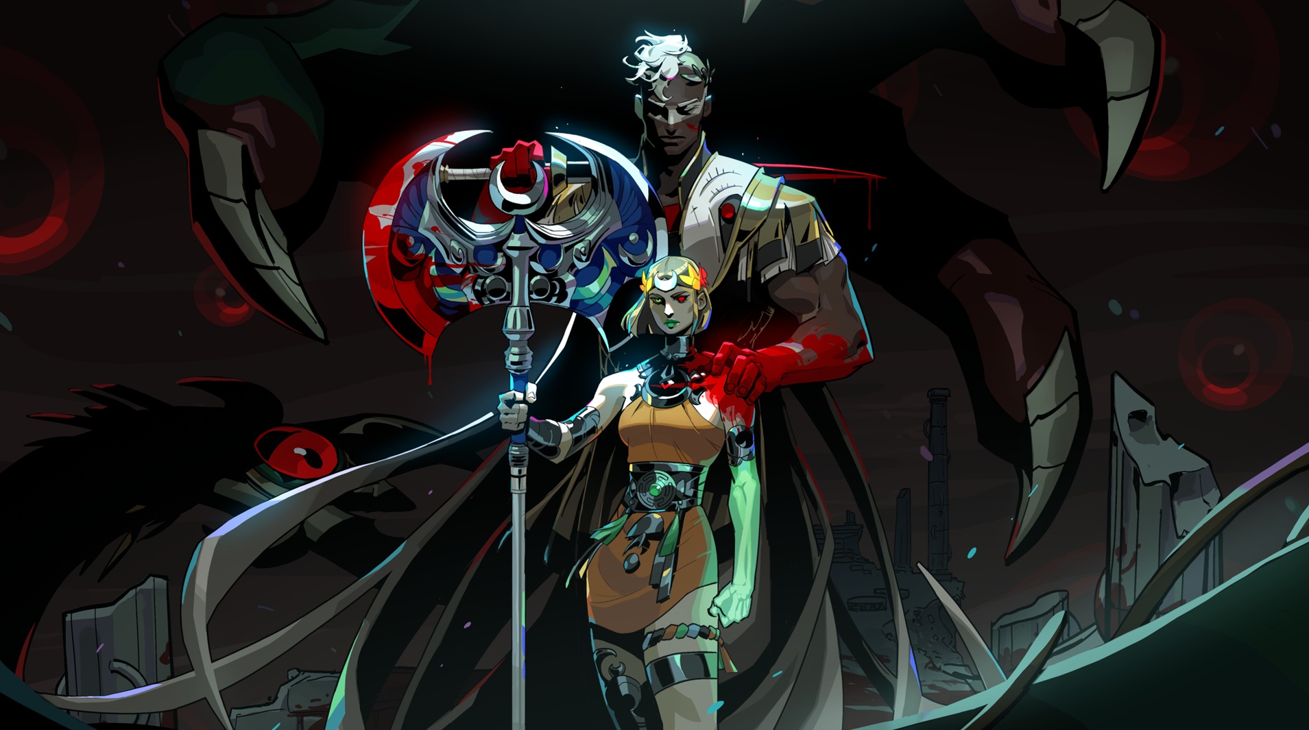 Ares and Melinoe in Hades 2