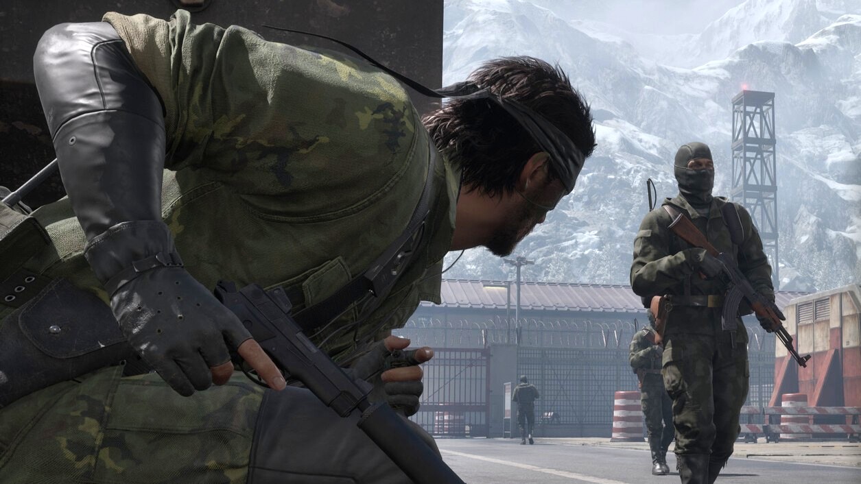 Официальный скриншот игрового процесса Metal Gear Solid Delta: Snake Eater.