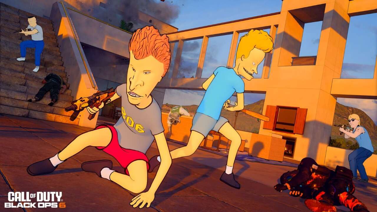 Call of Duty Beavis and Butthead skins