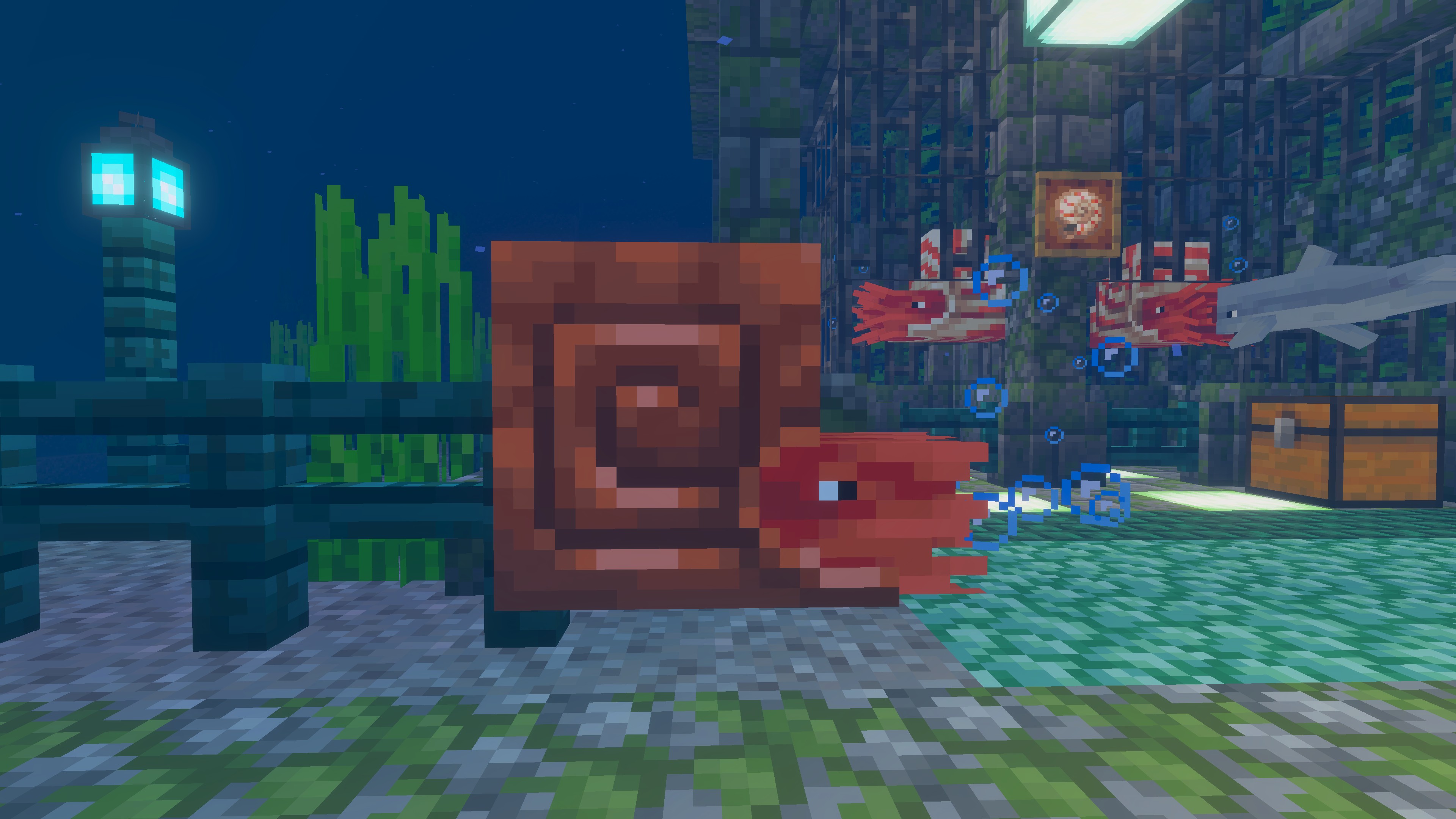 Screenshot of Minecraft ![