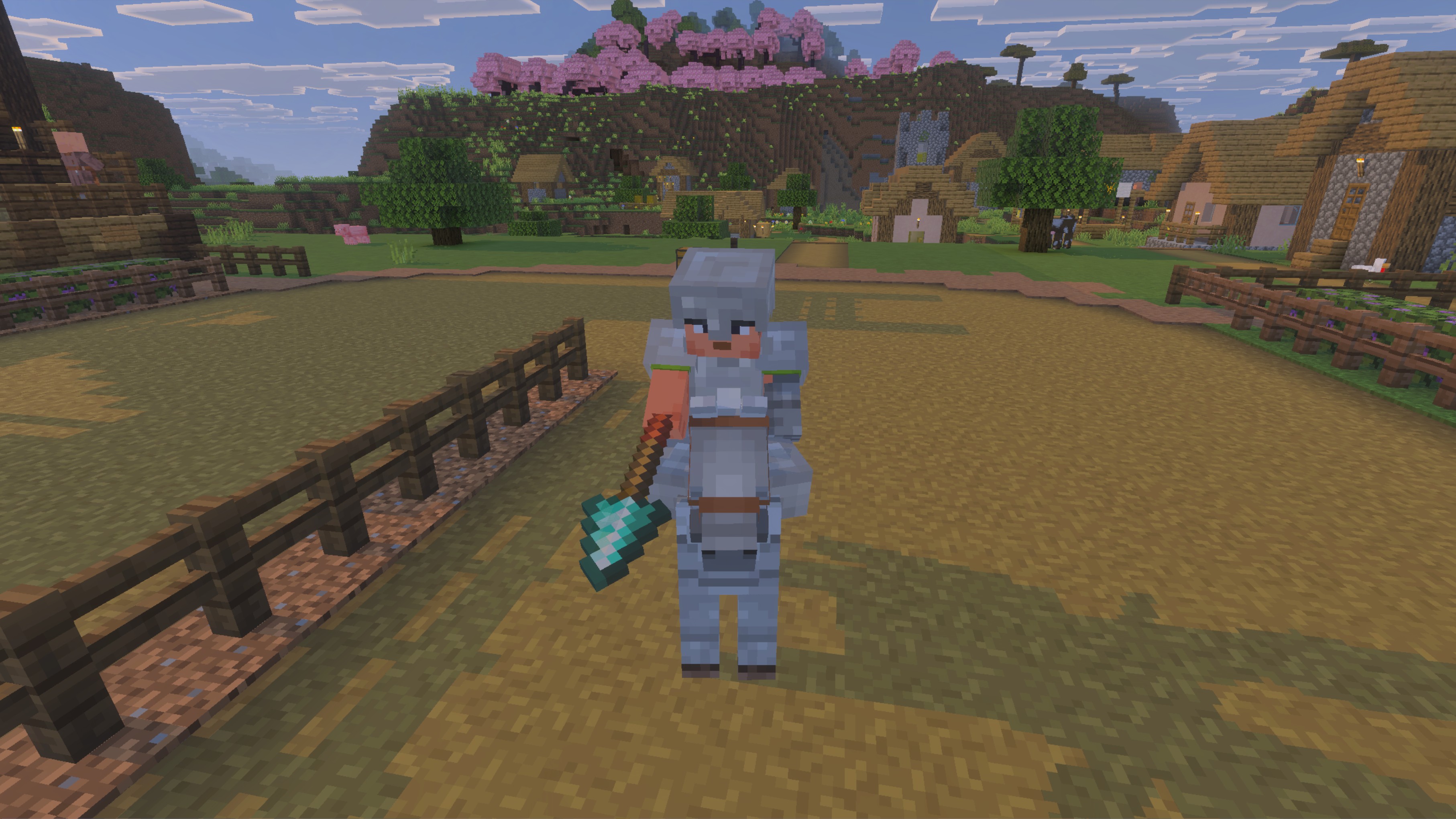 Screenshot of Minecraft ![
