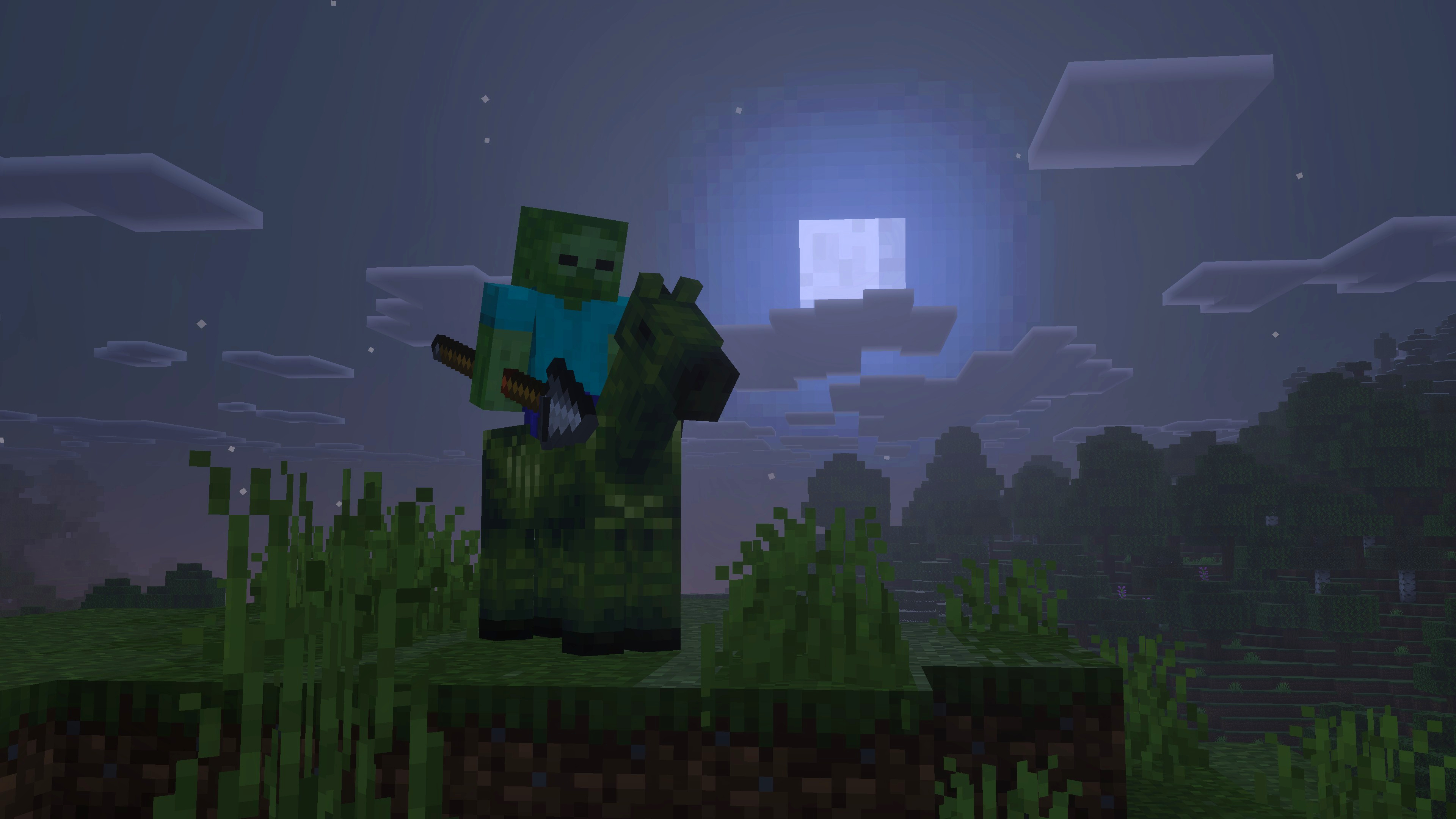 Screenshot of Minecraft ![