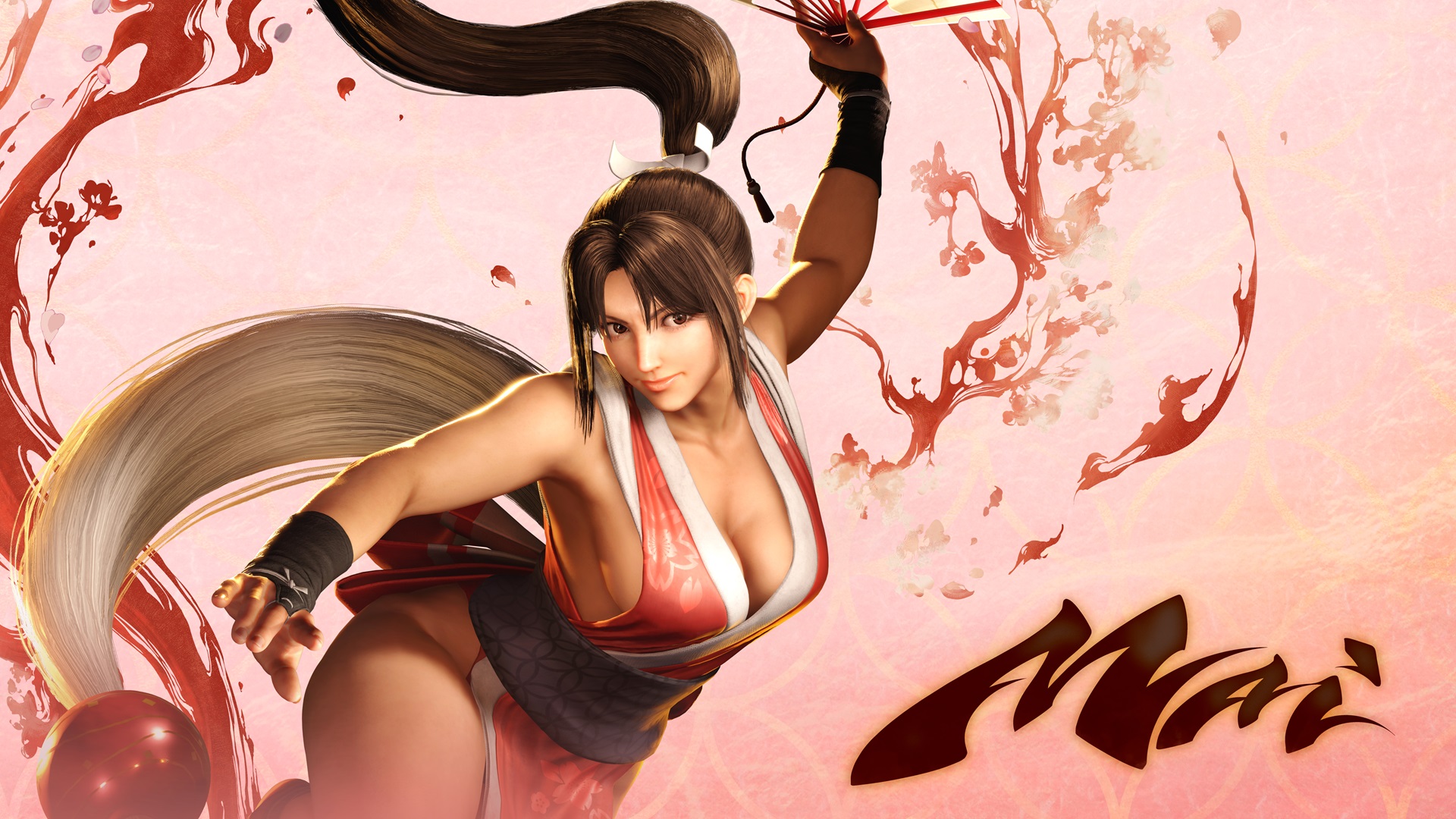 Key art for Mai Shiranui in Street Fighter 6