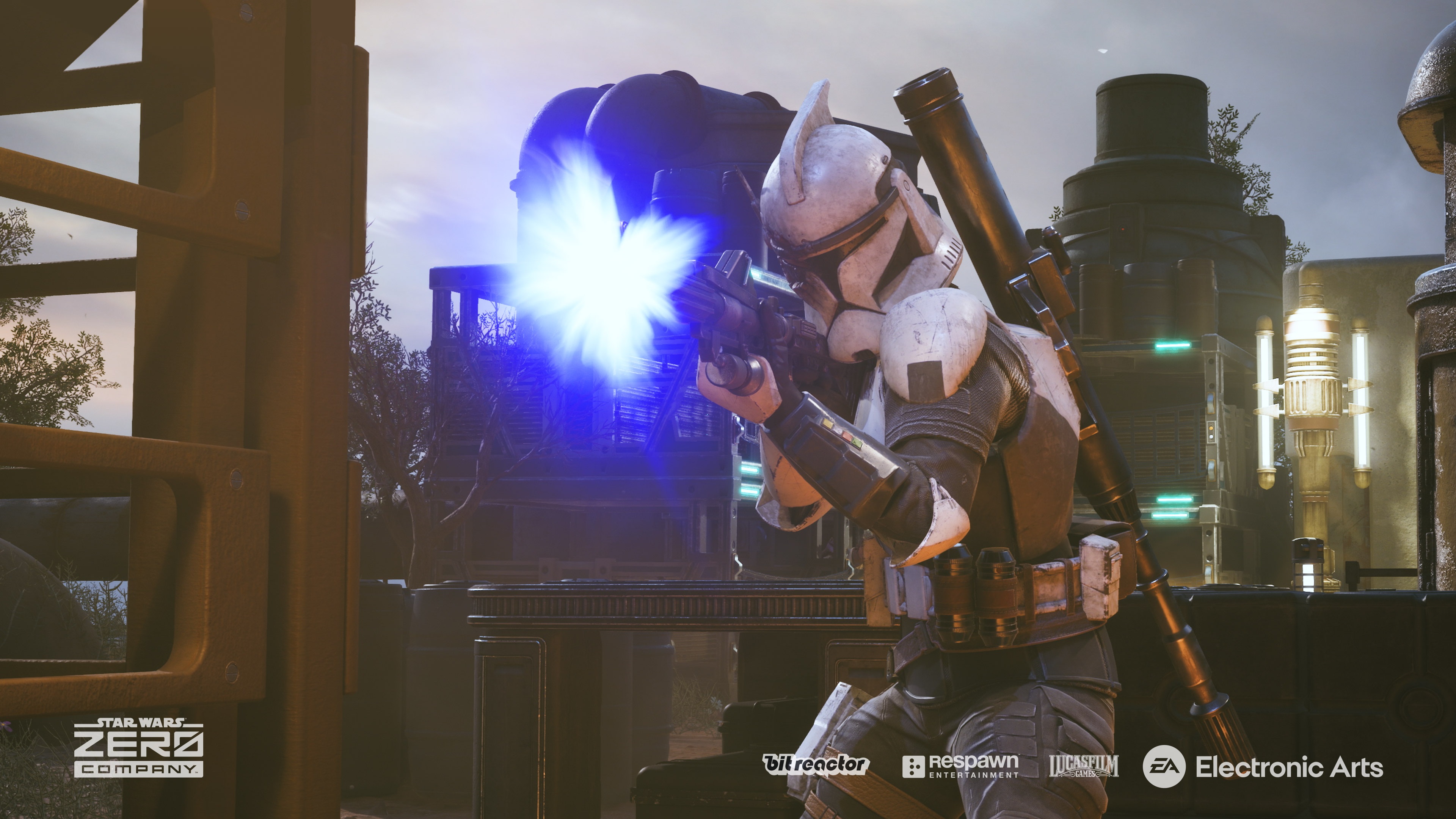 Promotional screenshot of a Clone Trooper in Star Wars Zero Company