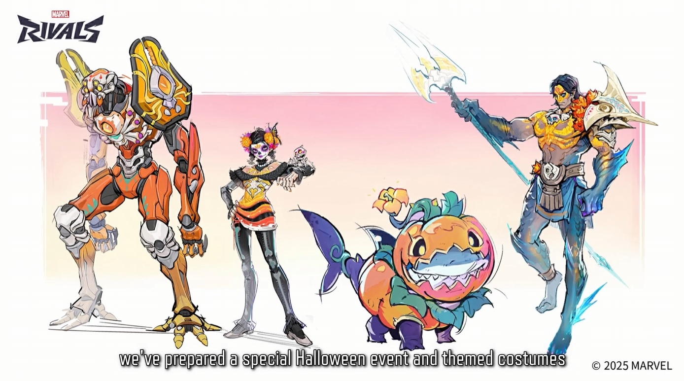 Marvel Rivals Halloween 2025 concept art
