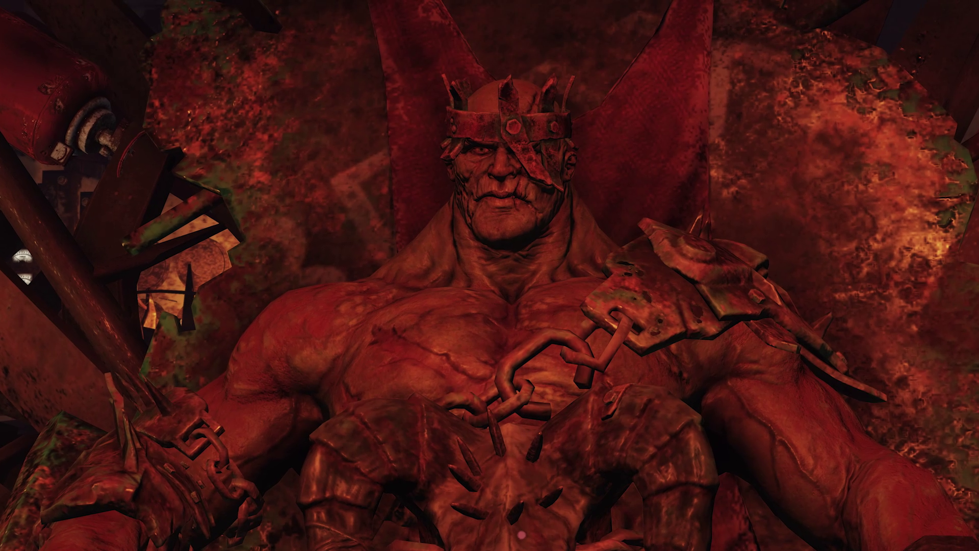 Burning Spring screenshot of the Rust King.