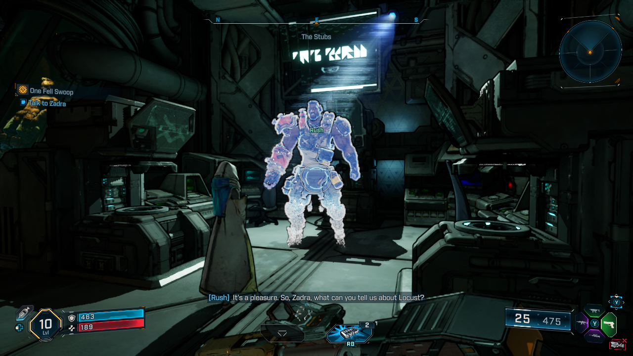 Borderlands 4 running on AMD Radeon 890M