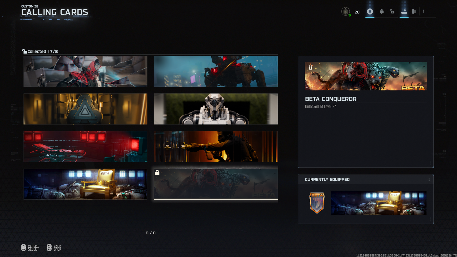 Внутриигровые награды из бета-версии Call of Duty: Black Ops 7