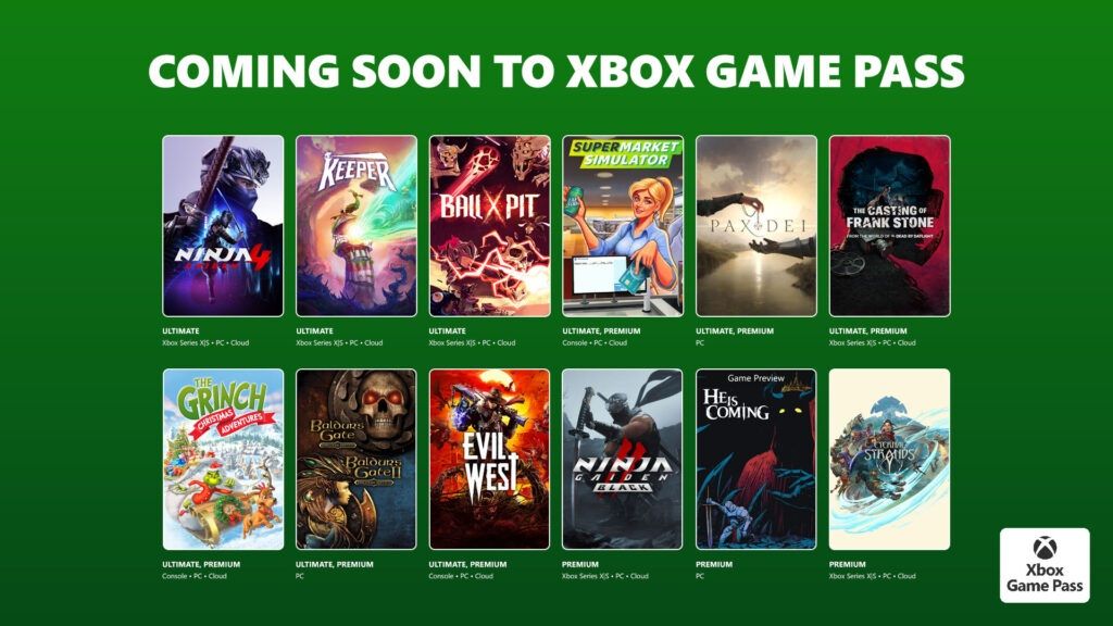 Во что поиграть в октябре? Xbox Game Pass радует щедрой подборкой игр!