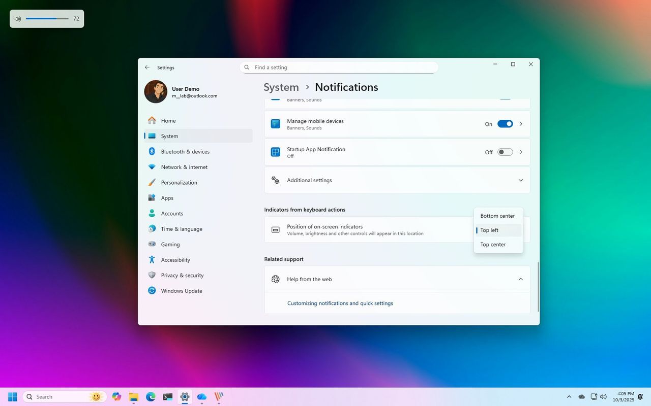 Изображение к статье: Что нового ждет пользователей Windows 11 в октябре 2025: Обзор главных изменений - Windows 11 на MSReview.net