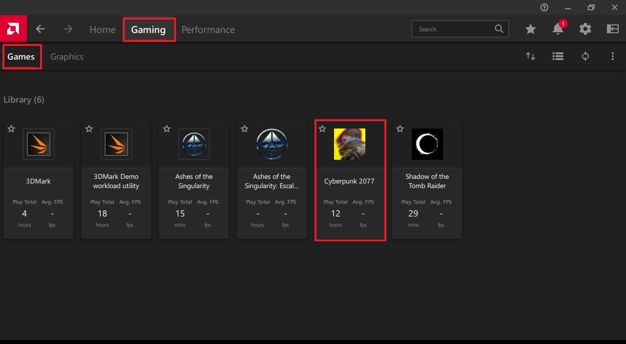 AMD game library on Xbox Ally handheld