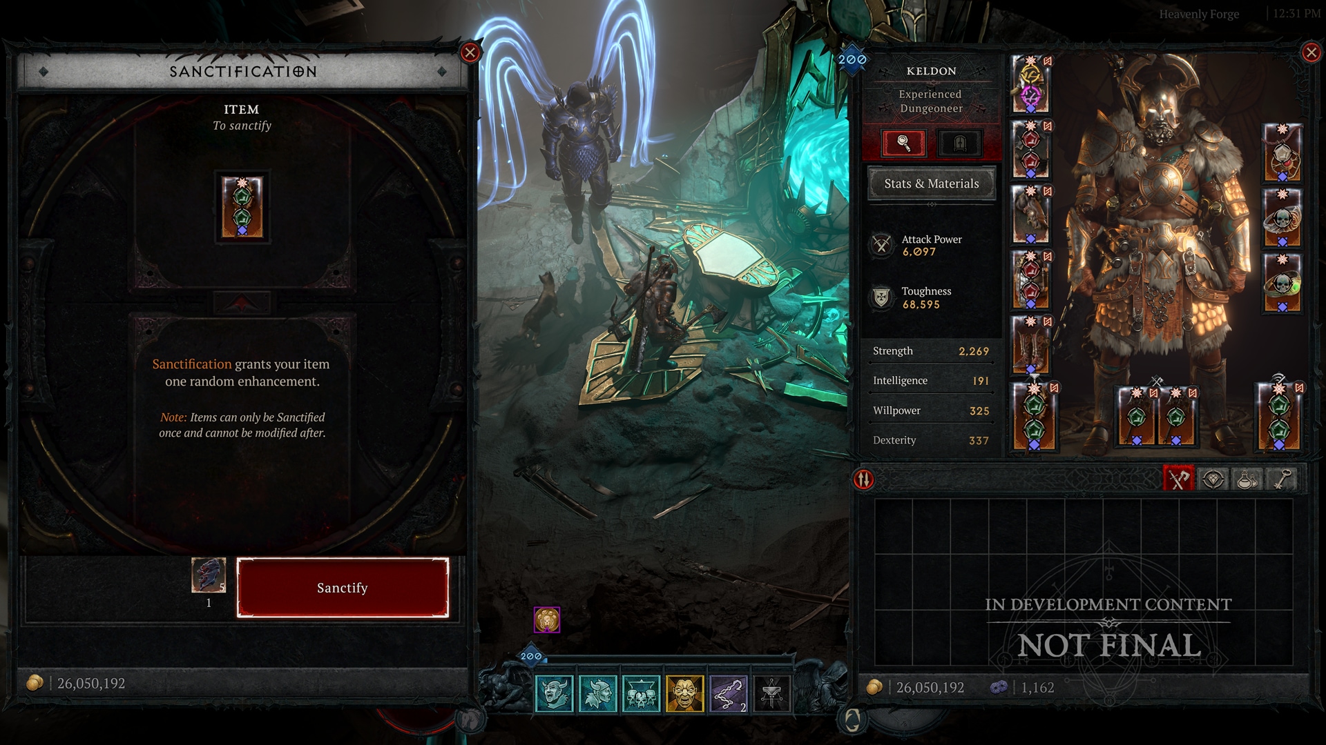 Diablo 4 screenshot from PTR 2.5.0