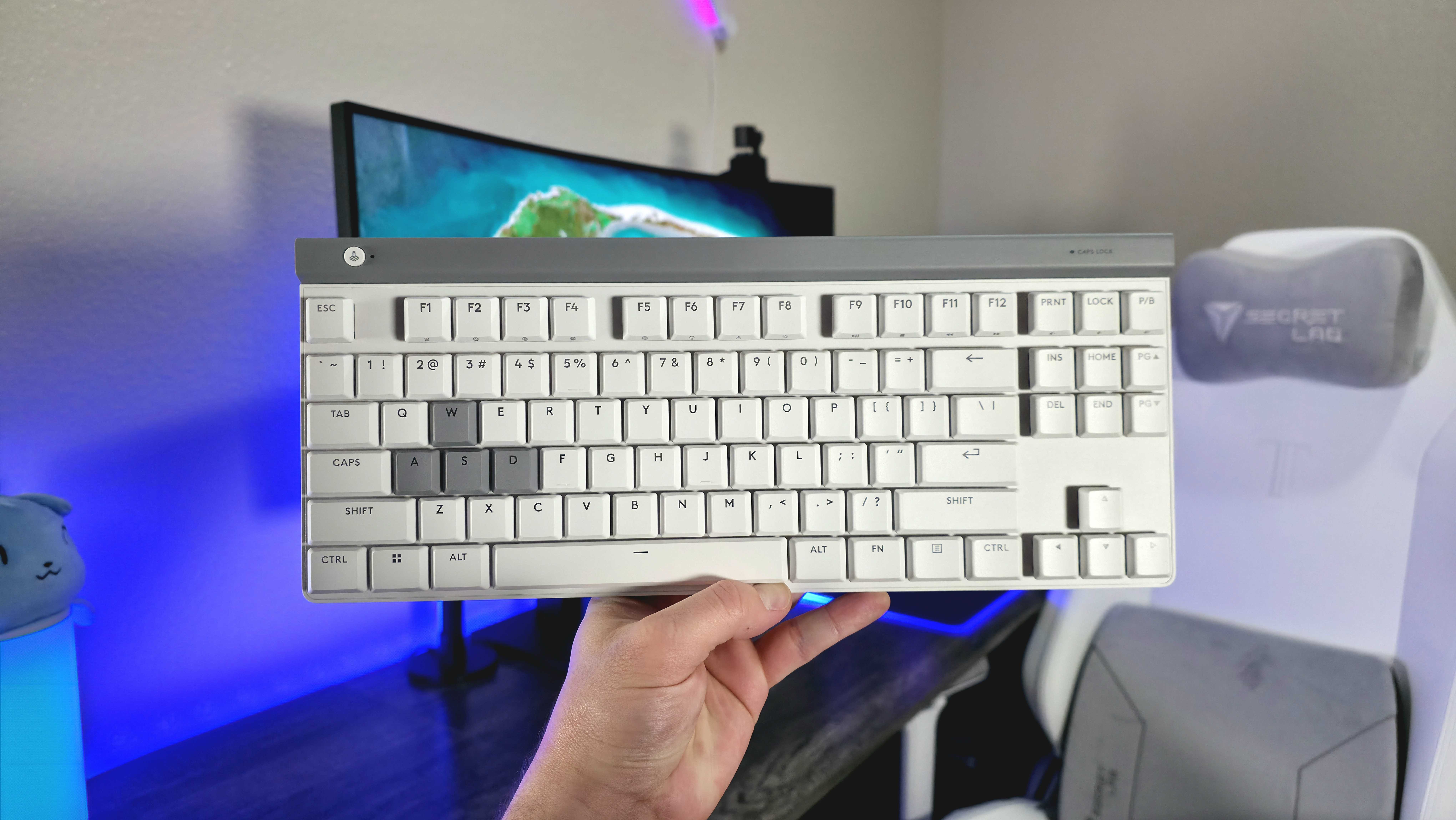 Изображение игровой клавиатуры Logitech G515 RAPID TKL.