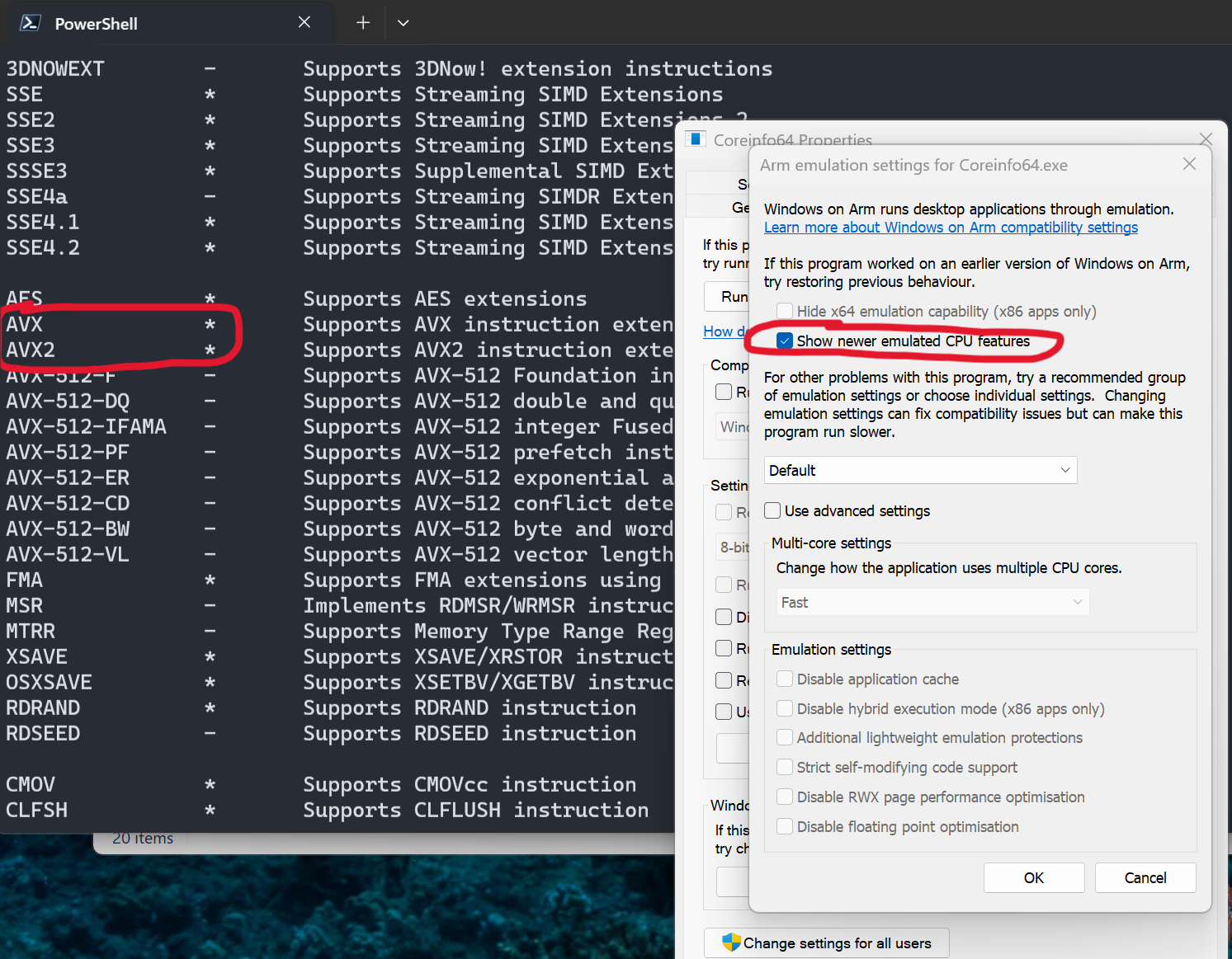 Изображение к статье: Игры и совместимость на Windows 11 Arm: поддержка AVX/AVX2 открывает новые возможности - Windows 11 на MSReview.net