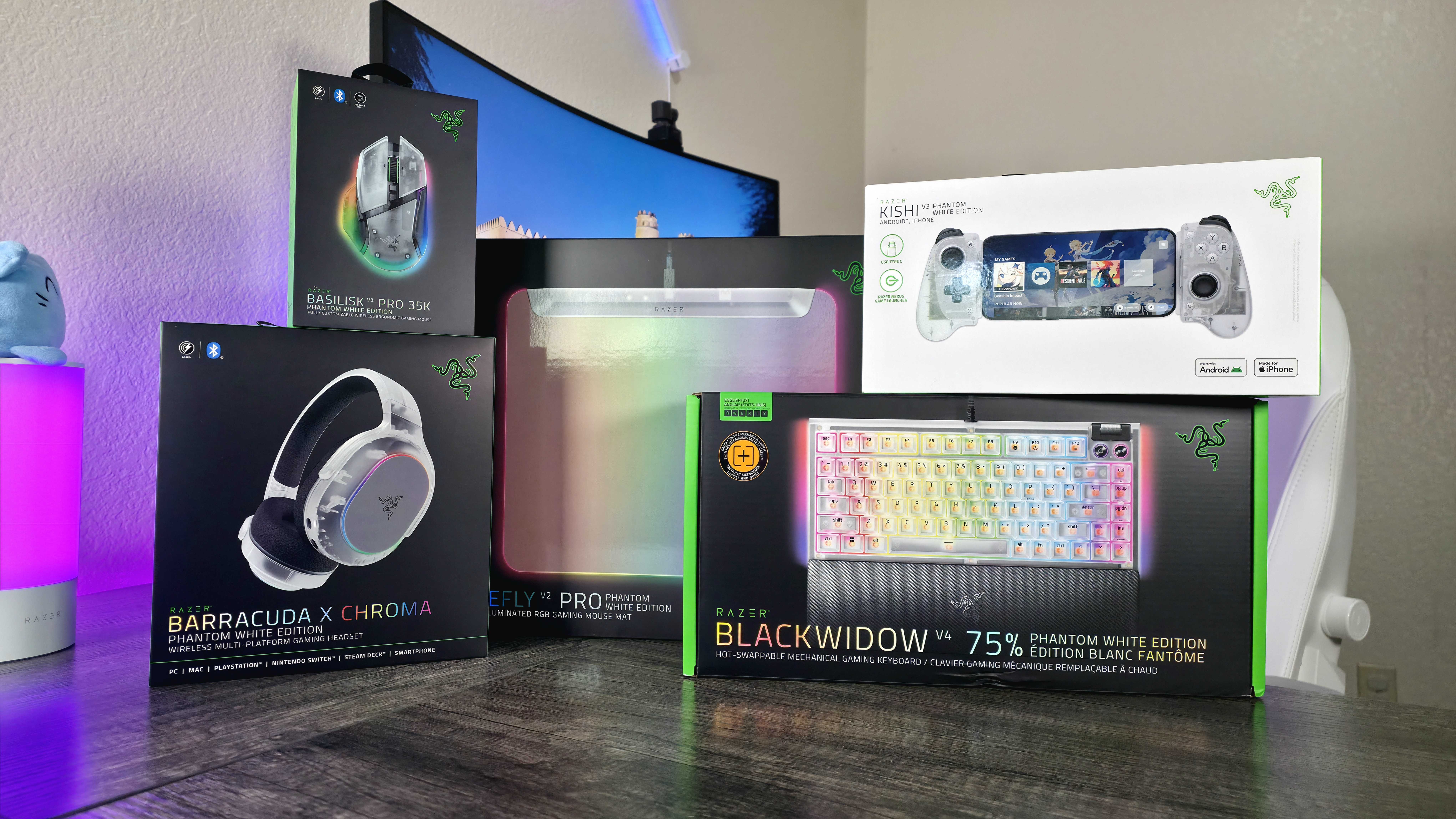 Изображение Razer Phantom White Collection.