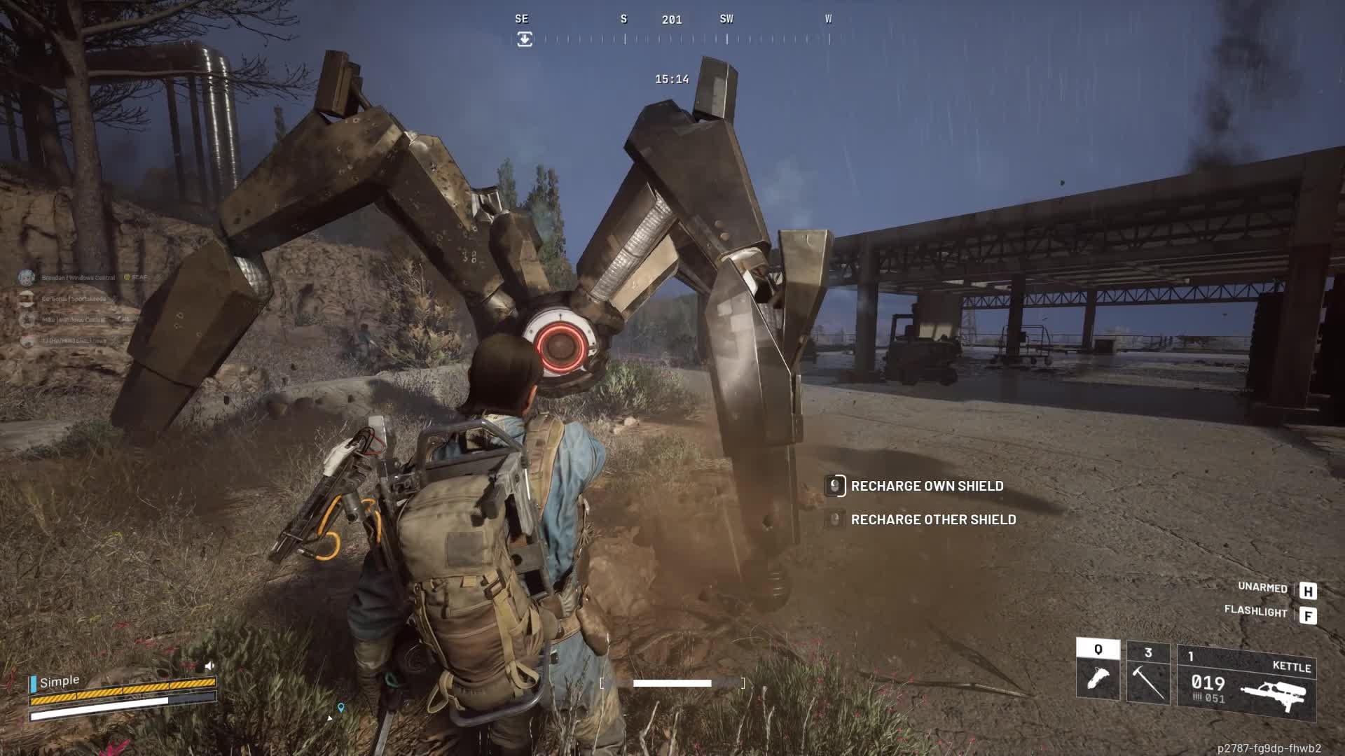 Скриншот ARC Raiders с игроком