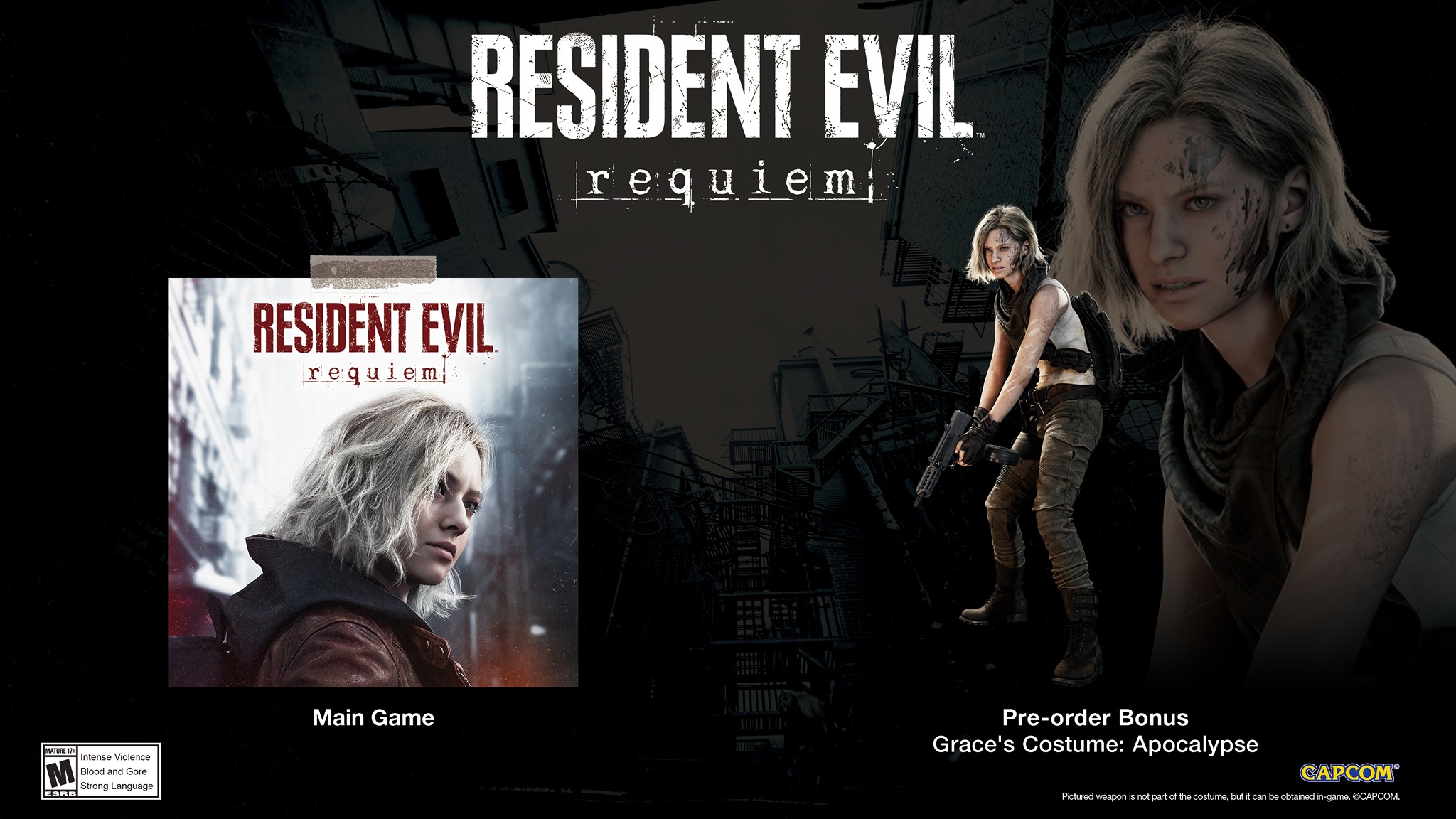 Pre-order bonus for Resident Evil: Requiem