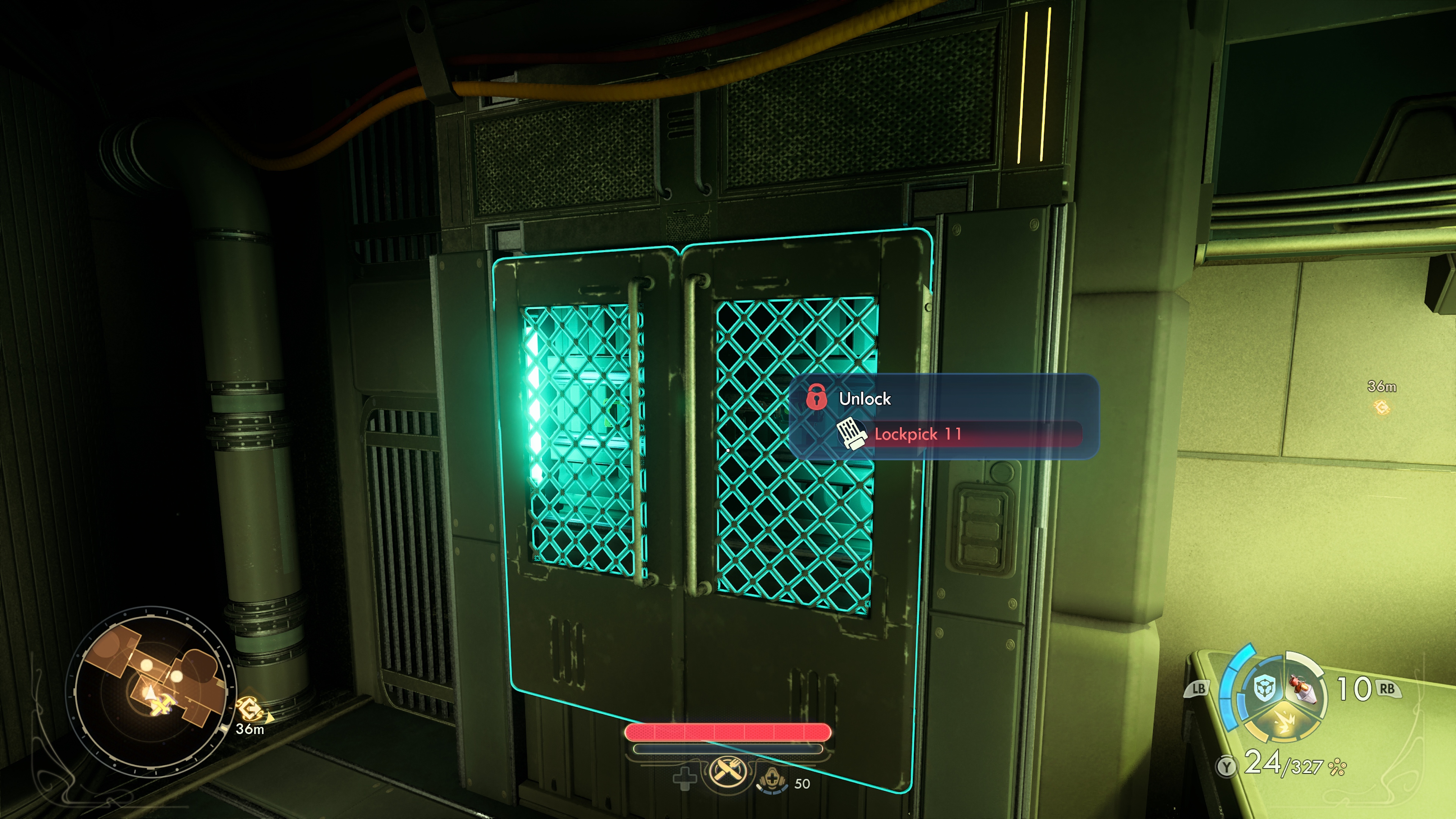 Screenshot of The Outer Worlds 2 on Xbox Series X.