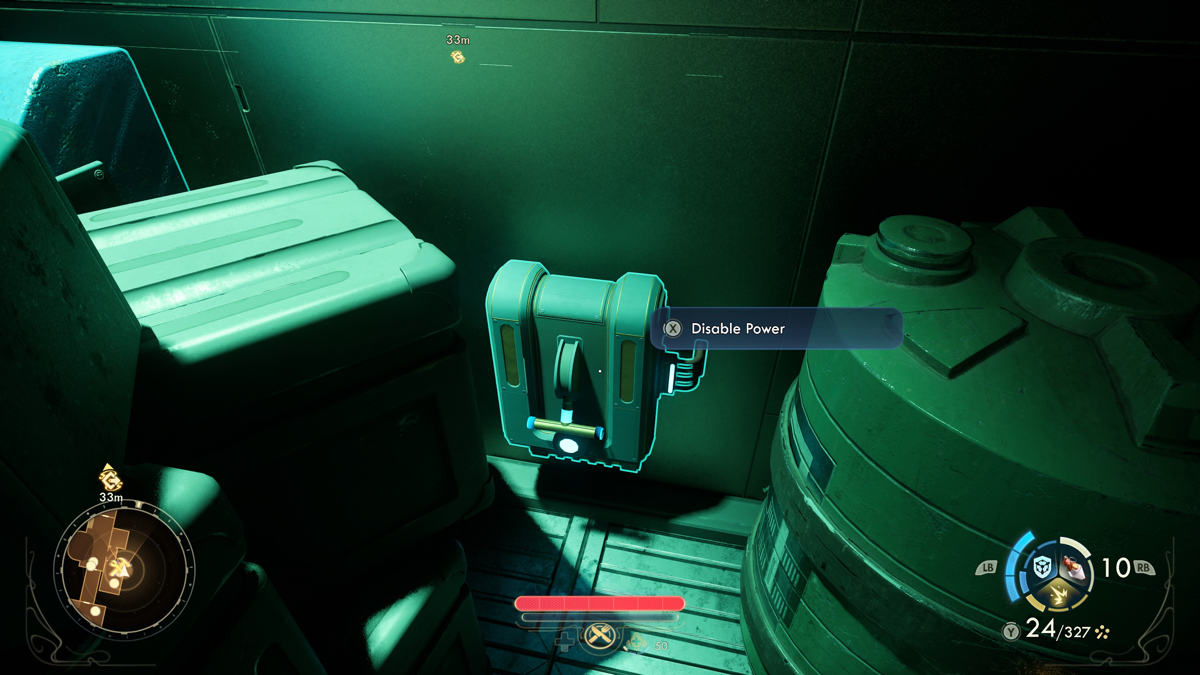 Screenshot of The Outer Worlds 2 on Xbox Series X.