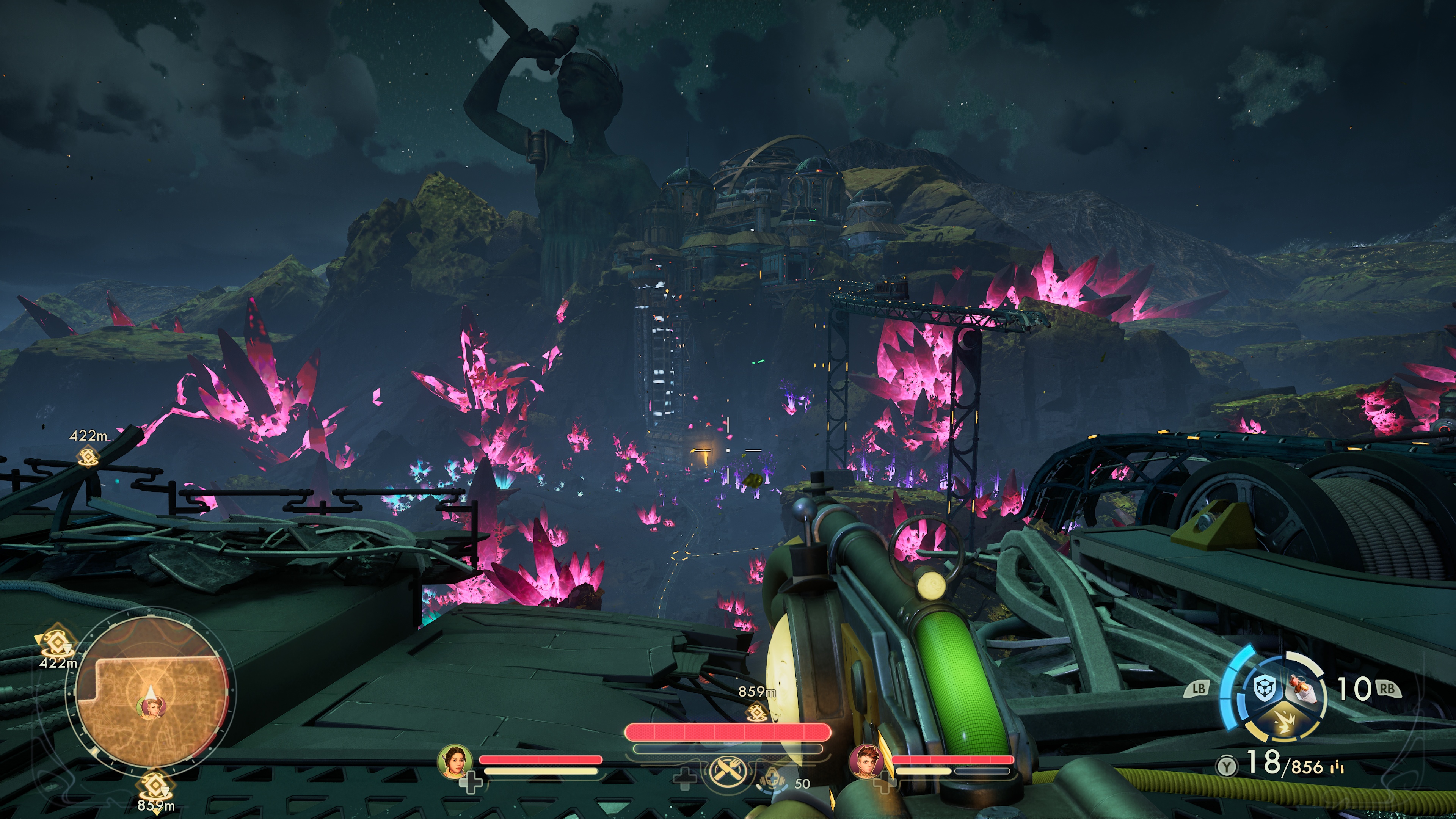 Screenshot of The Outer Worlds 2 on Xbox Series X.