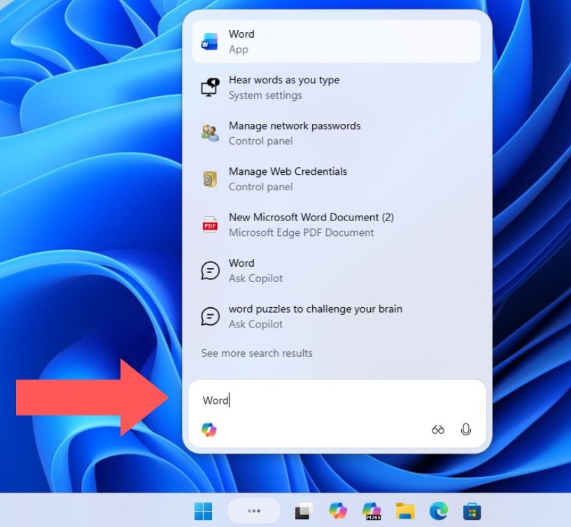 Изображение к статье: Microsoft заменяет поиск Windows 11 на Ask Copilot - Windows 11 на MSReview.net