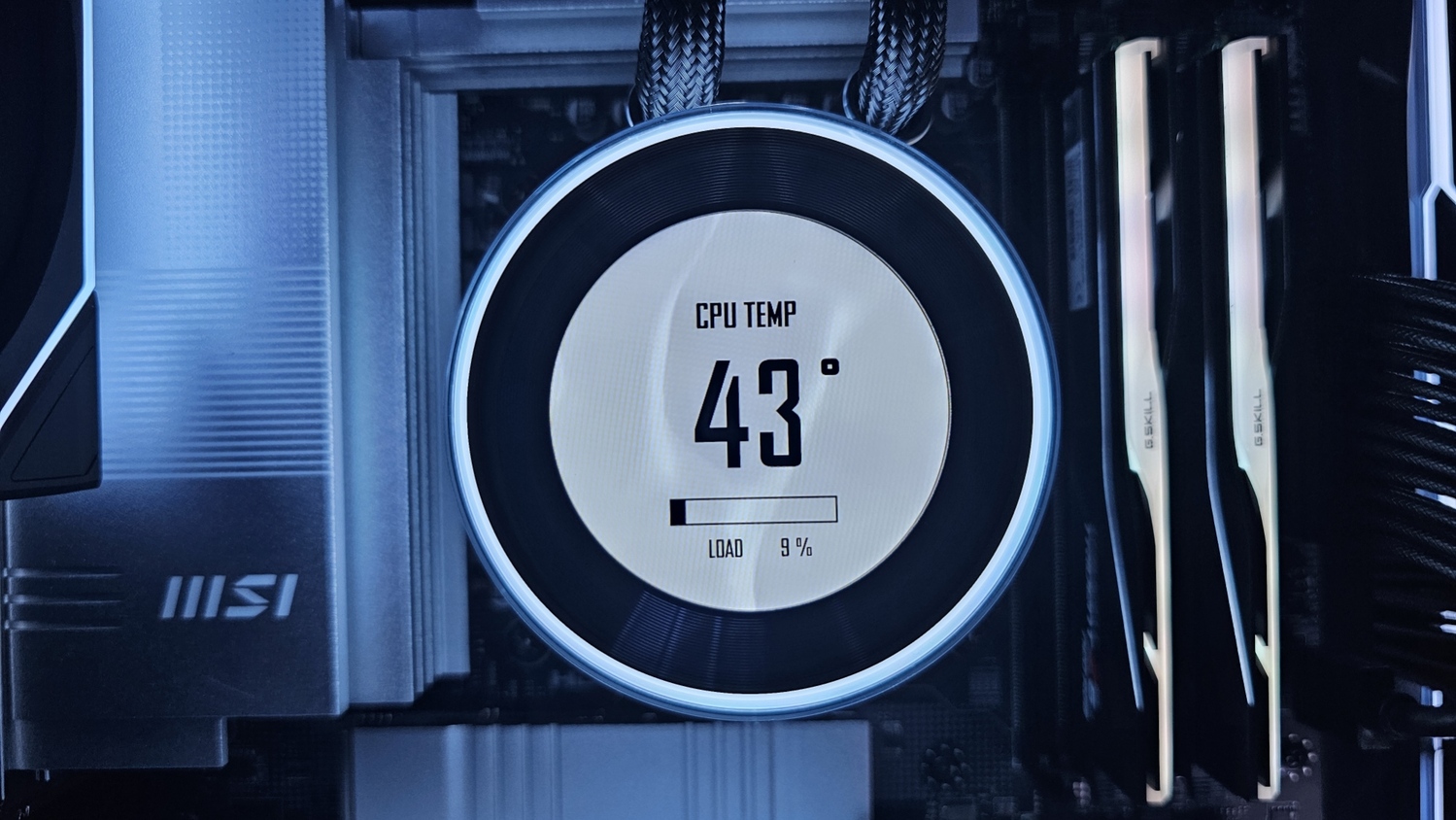 Тест нагрузки CPU Razer Huntsman V3 Pro 8KHZ