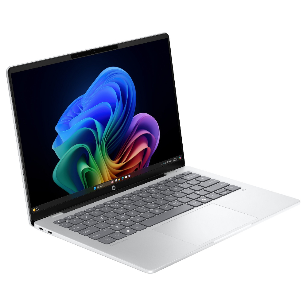Render of the HP OmniBook 5 14 (G1q) laptop.