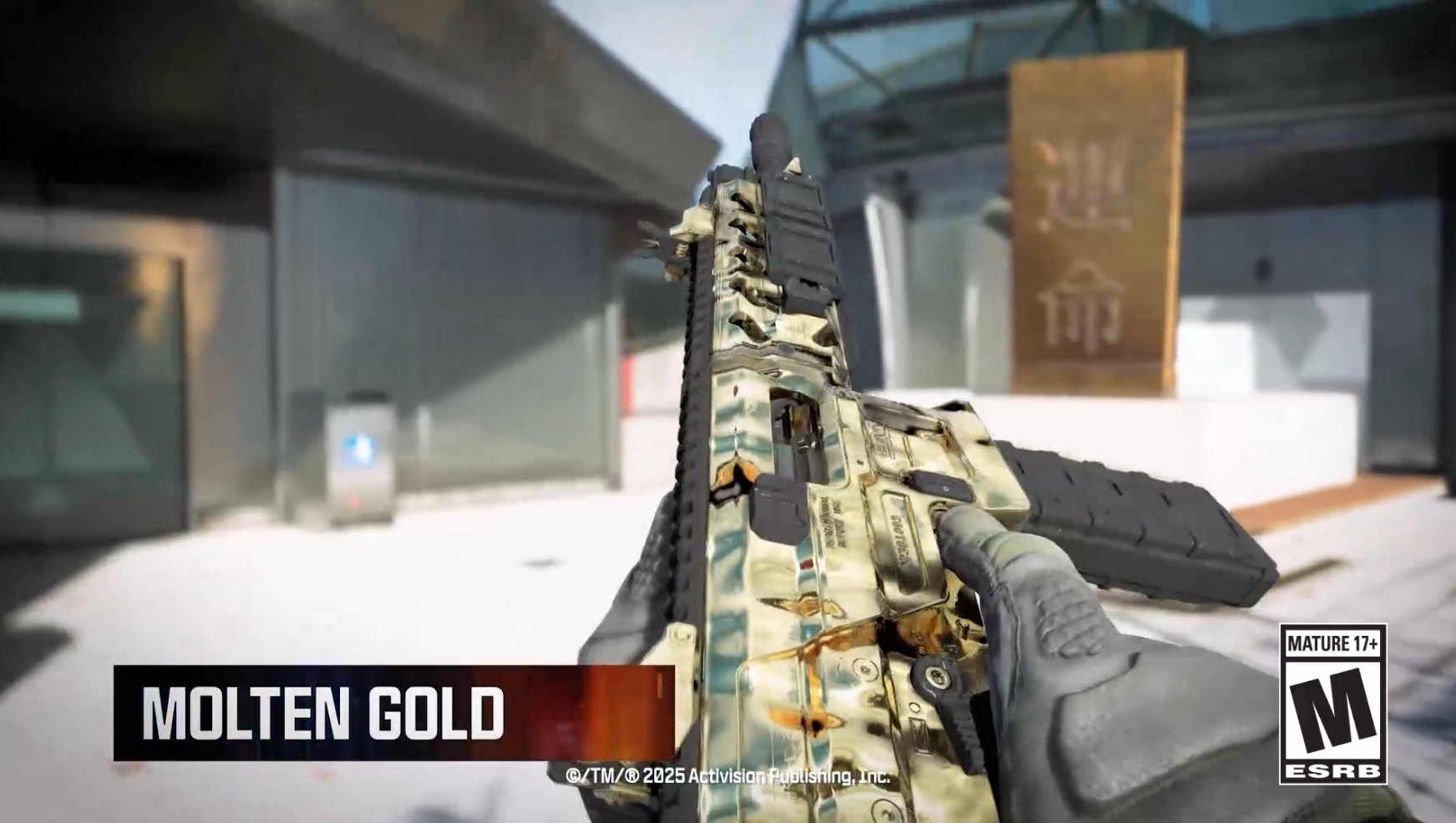 The Molten Gold Black Ops 7 Campaign Mastery Camo