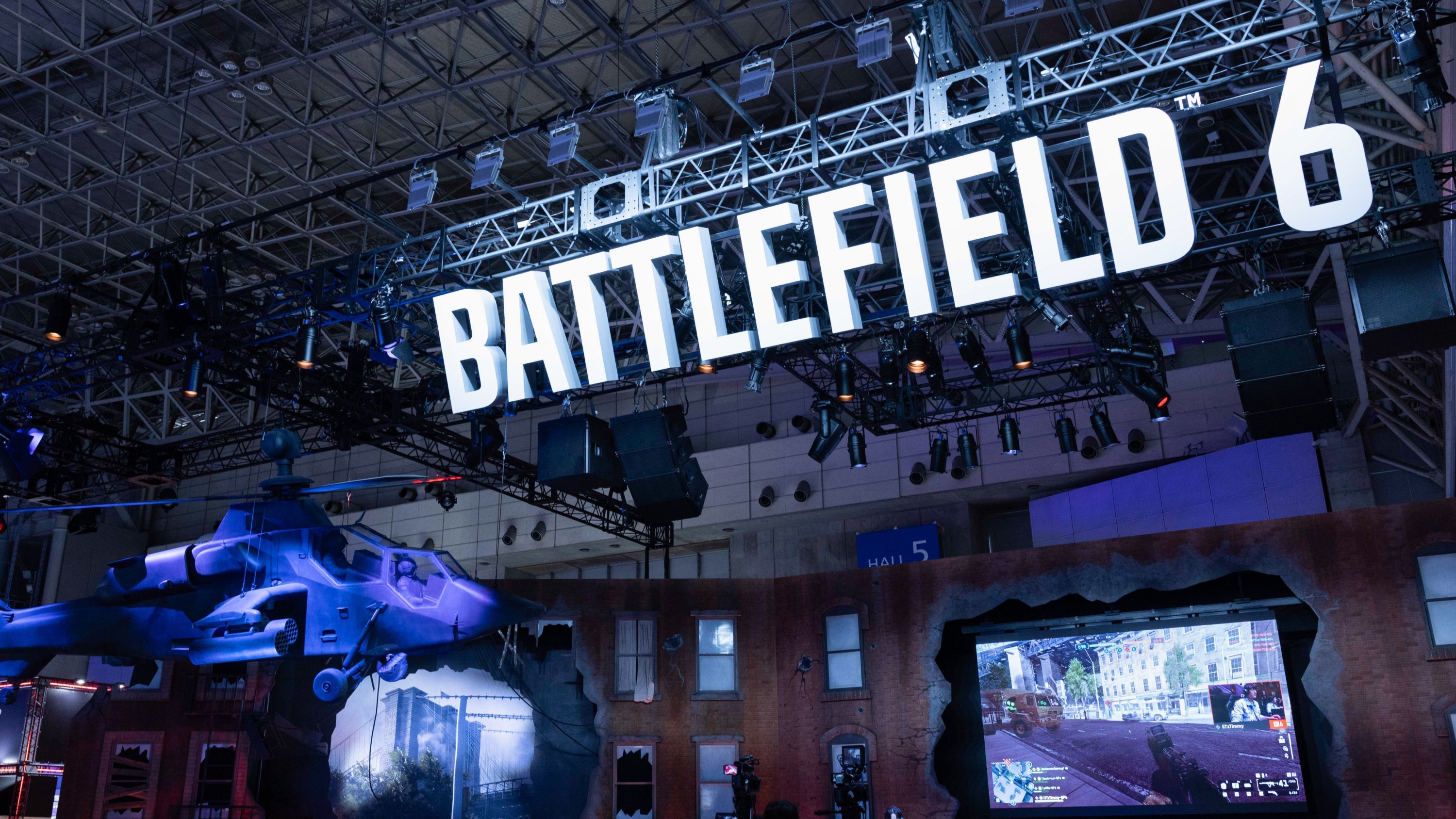 Сцена Battlefield 6 на Tokyo Games Show 2025.