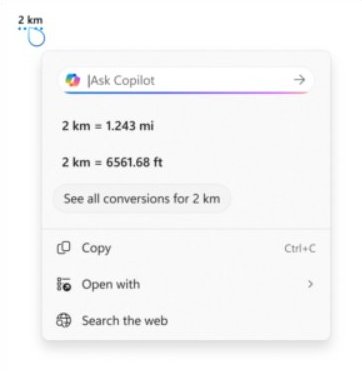 Click to Do hover conversion