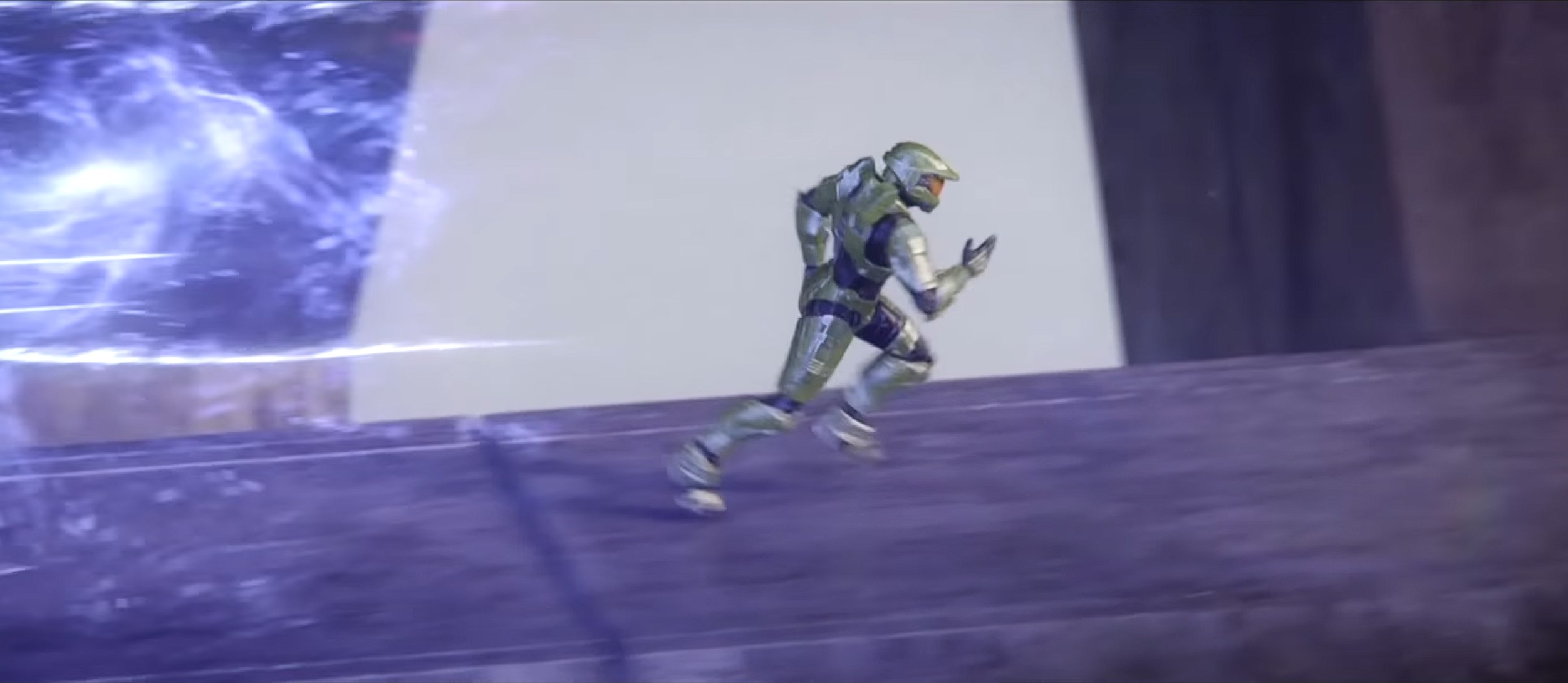 Master Chief sprinting