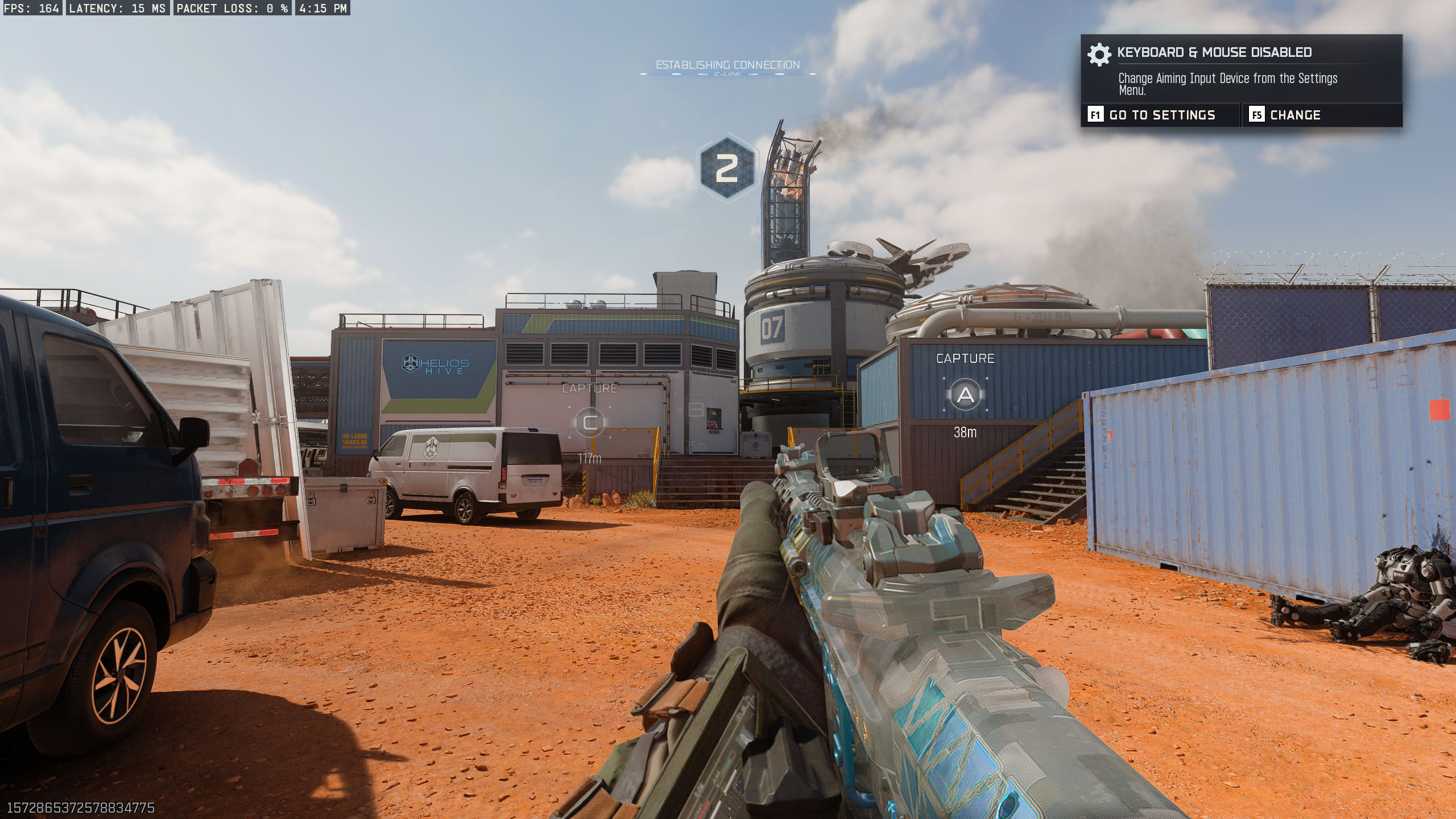 Call of Duty: Black Ops 7 domination multiplayer match.