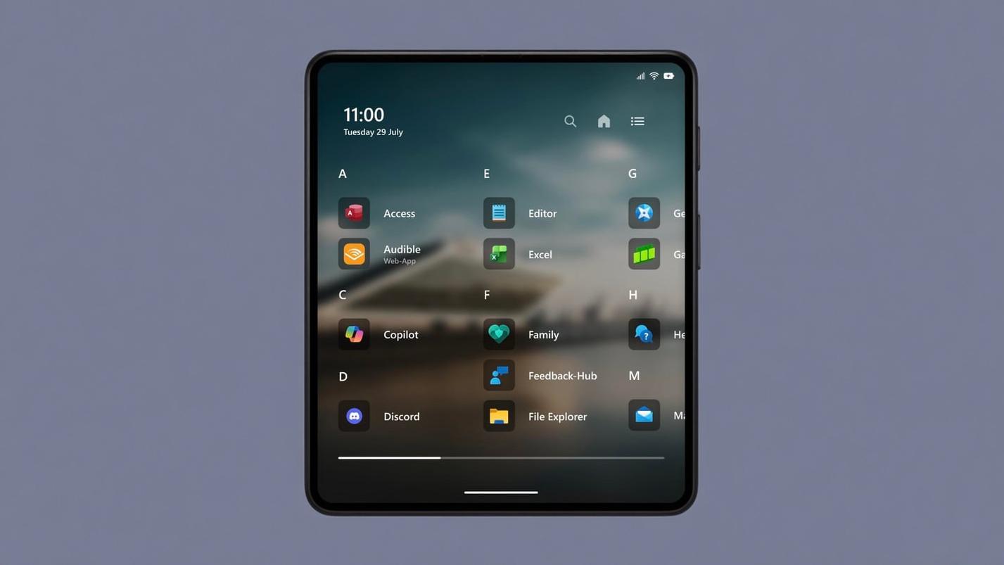 Fan concept for Windows Phone in 2025
