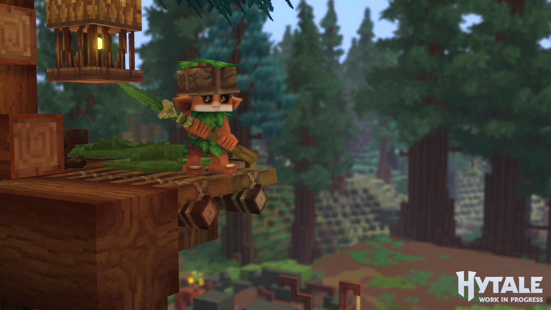 In game screenshot of Hytale