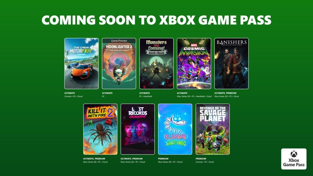 Xbox Game Pass: Ноябрьские новинки, Fortnite Crew и игры, что скоро уйдут!